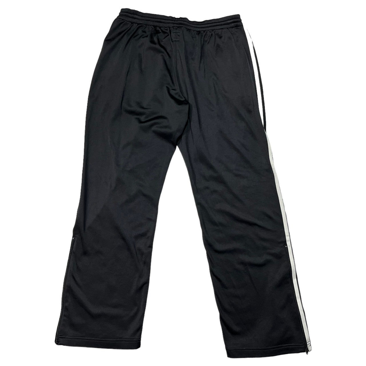 adidas(アディダス) 00's 3line wide truck pants 3本ライン ワイド トラック パンツ ジャージ SIZE XO ブラック×ホワイト 万国旗タグ