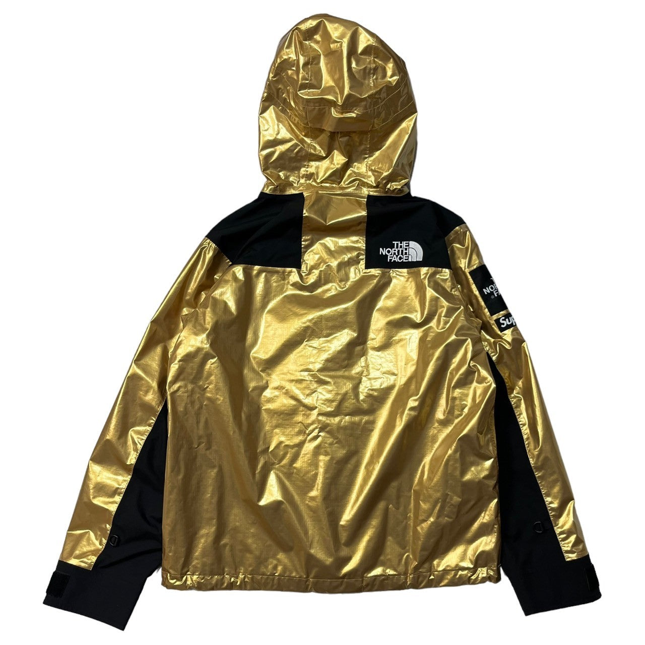 SUPREME×THE NORTH FACE(シュプリーム×ザノースフェイス) 18SS Metallic Mountain Parka メタリック マウンテンパーカー ジャケット NP11801I S ゴールド