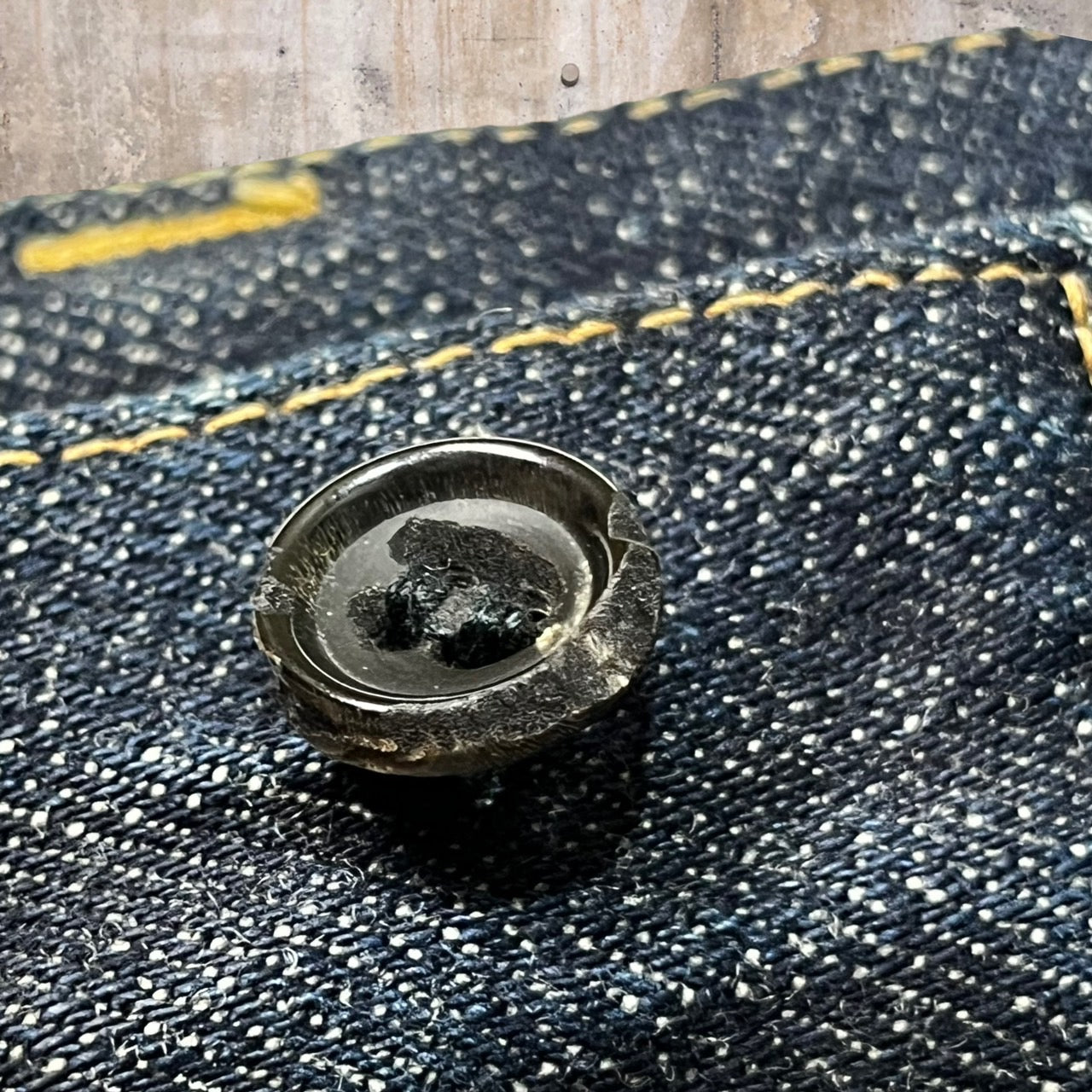 COMME des GARCONS HOMME(コムデギャルソンオム) 03AW polyurethane tape decoration denim pants/ポリウレタンテープ装飾デニムパンツ/川久保玲/00s HK-P052 SIZE M インディゴ×ブラック AD2003 本人期