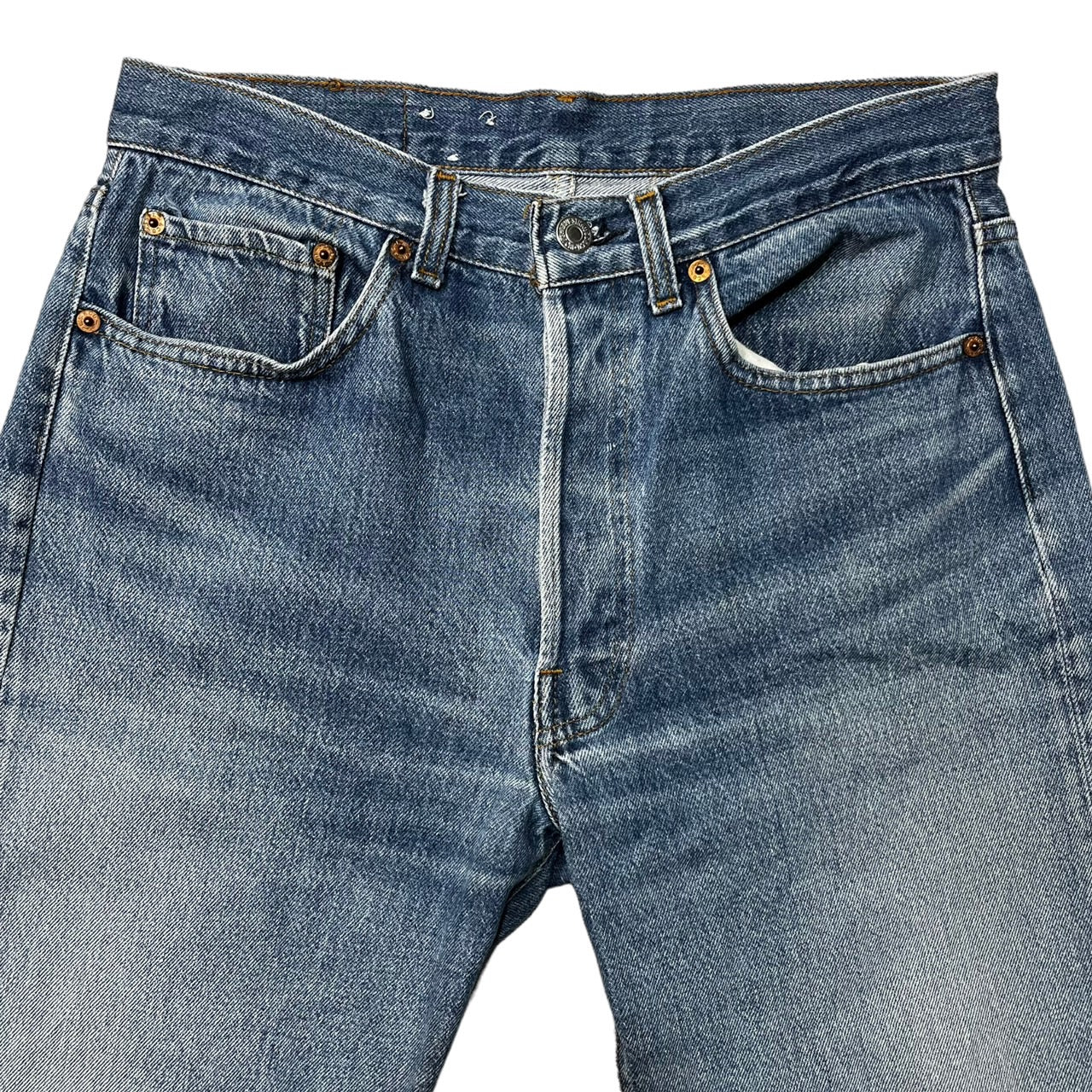 Levi's(リーバイス) 80's 501 vintage denim pants ヴィンテージ ストレート デニム パンツ 501-0000 W32 インディゴ バレンシア工場555 USA製