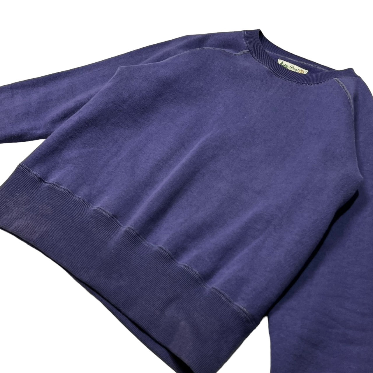 THE REAL McCOY'S(ザリアルマッコイズ) ヘビーウェイトラグランスウェット/厚手 TMC2269 34(S程度) パープル Real Mc Queen/旧タグ