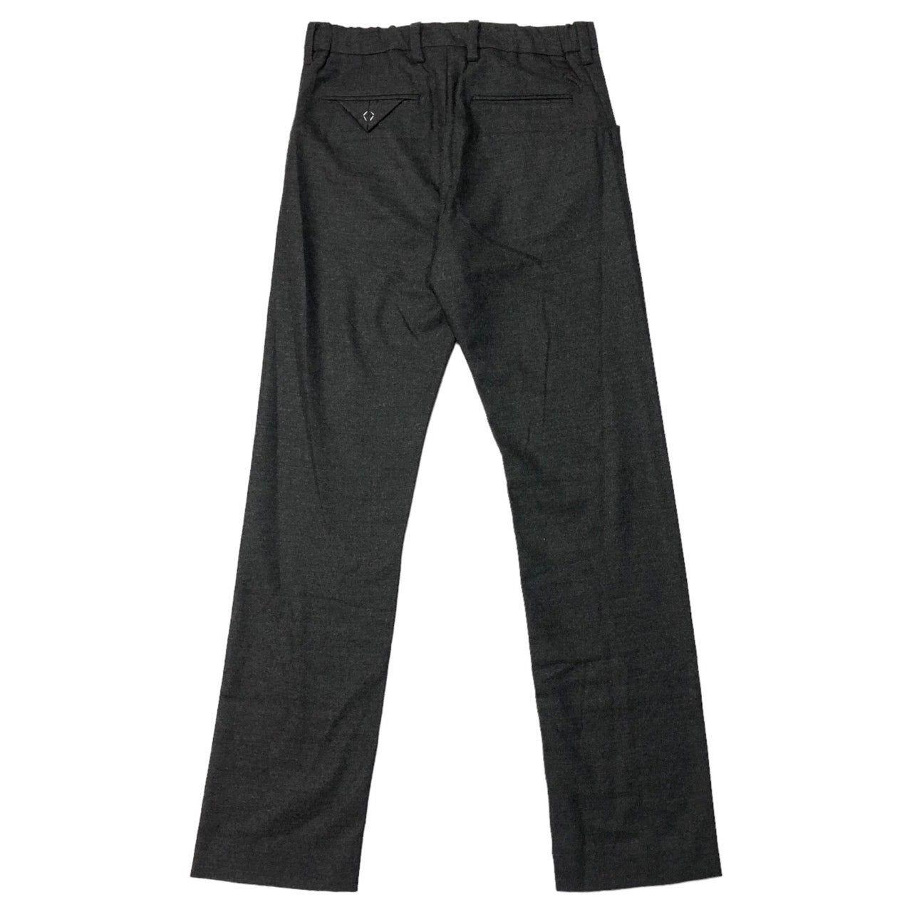 SUNSEA(サンシー) 18AW N.M Brushed Straight Pants/ナイスマテリアルブラッシュドストレートパンツ/ウール 18A54 グレー SIZE 2(M)