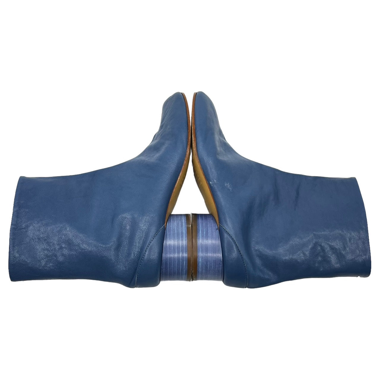 MAISON MARGIELA(メゾンマルジェラ) TABI short boots/足袋ショートブーツ S58WU0273 SIZE 36(23.0cm) ブルー 箱付