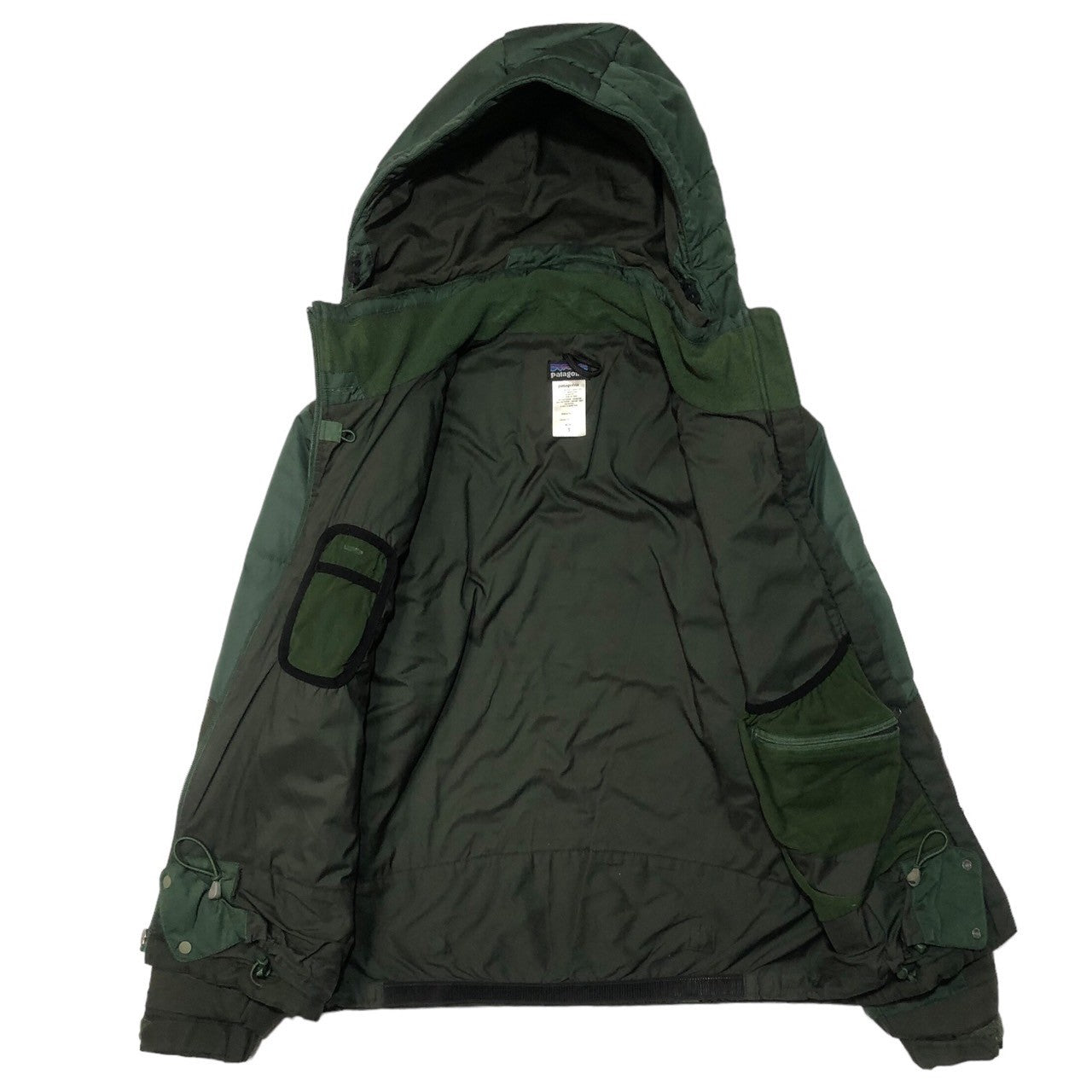 Patagonia(パタゴニア) Puff Rider Jacket パフライダー ジャケット 29451F6 SIZE S グリーン×ブラック 中綿 ダウン マウンテンパーカー