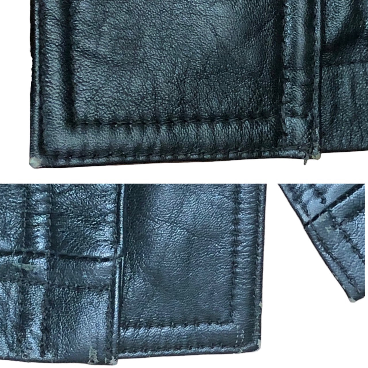 GIANNI VALENTINO(ジャンバレンティノ) 90's ロゴナイナーレザーコート/ヴィンテージレザージャケット XLサイズ程度 ブラック