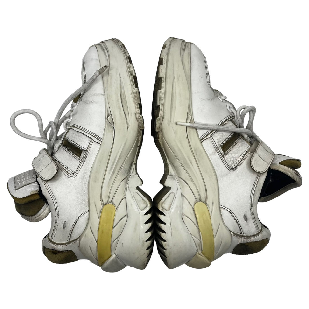 MAISON MARGIELA(メゾンマルジェラ) 18AW low top retro fit sneakers S39WS0037 SIZE 40(25.5~26.0程度) ホワイト ヴィンテージ加工