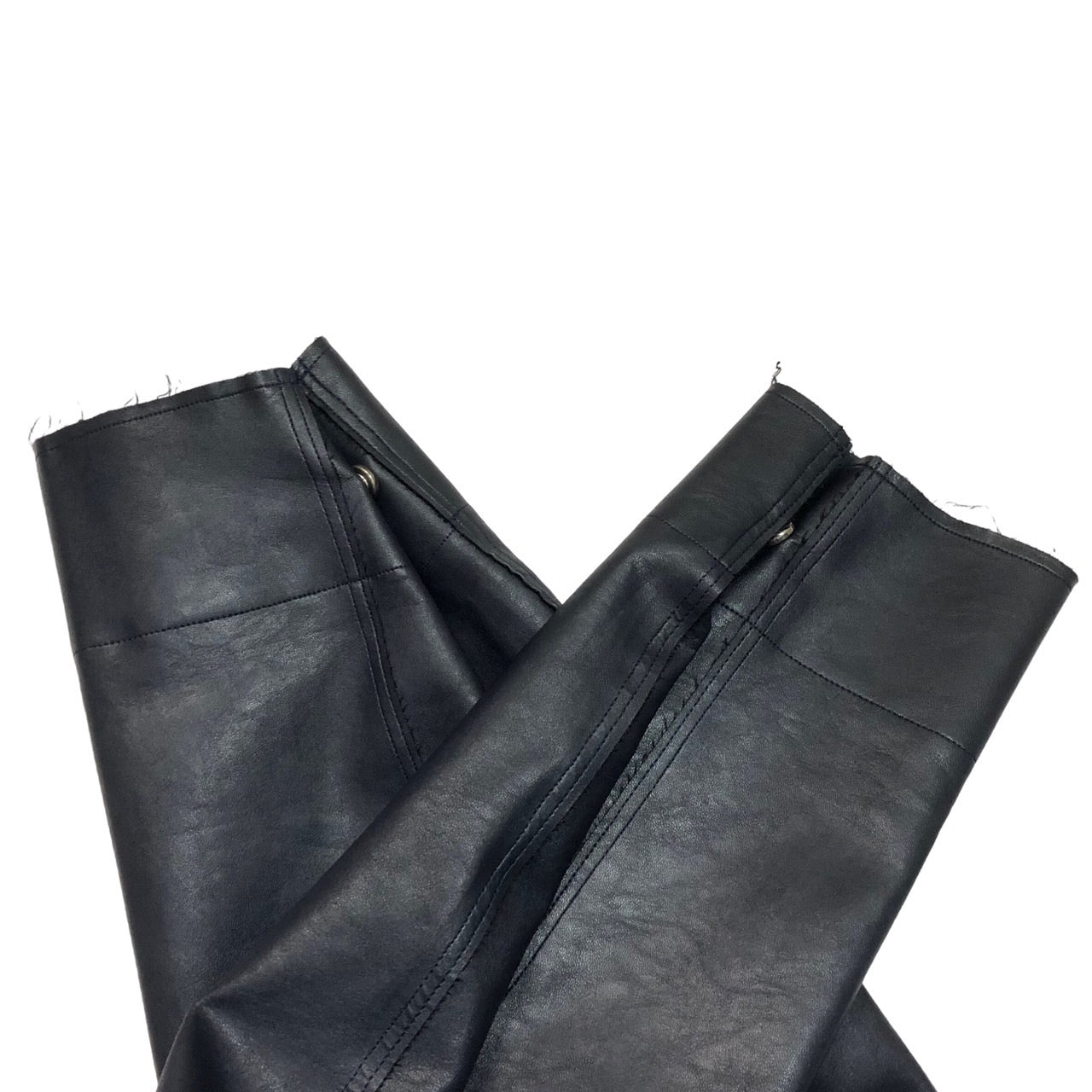 YOKE(ヨーク) 19SS FAUX LEATHER JACKET/レザージャケット/スイングトップ YK19SS0039B-JS S ダークネイビー so john 別注/限定モデル