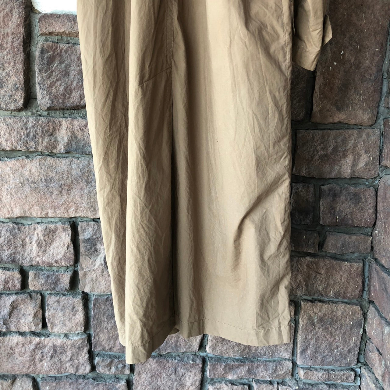 Euro Vintage(ヨーロッパヴィンテージ) Today_コットントレンチコート 40(Lサイズ程度) ブラウン