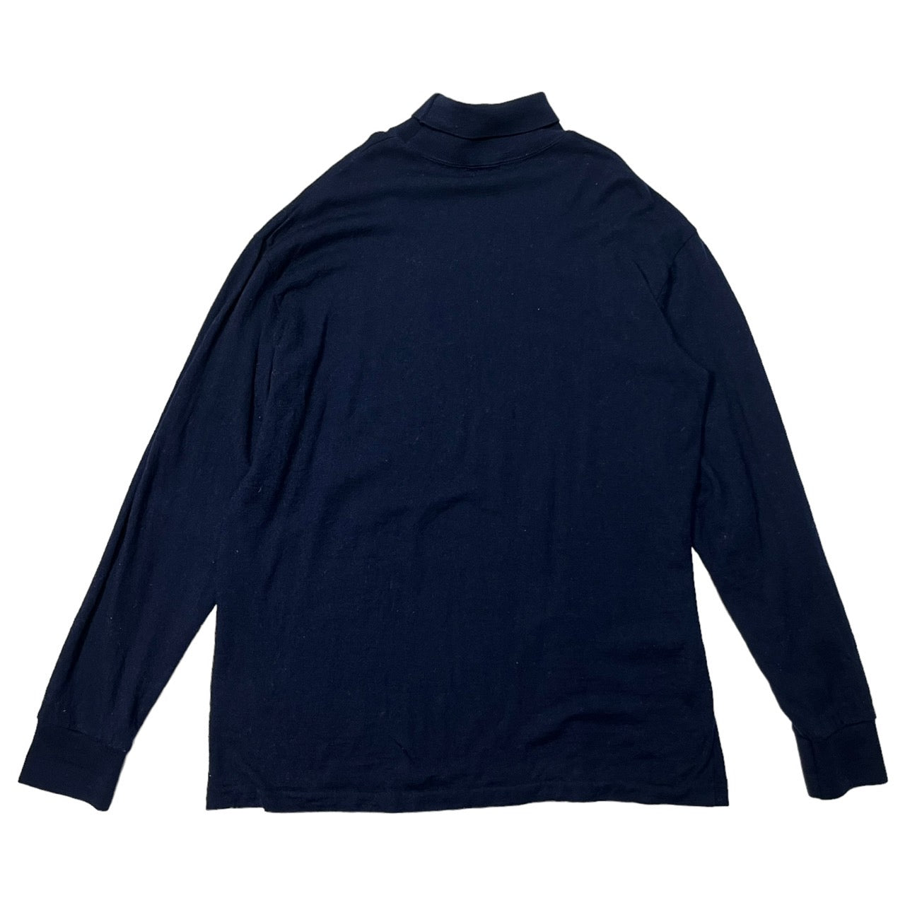 Y's for men(ワイズフォーメン) 90's wool full cloth turtleneck pullover/ウール縮絨タートルネックプルオーバー/90年代/ヴィンテージ MF-T35-109 SIZE FREE ネイビー