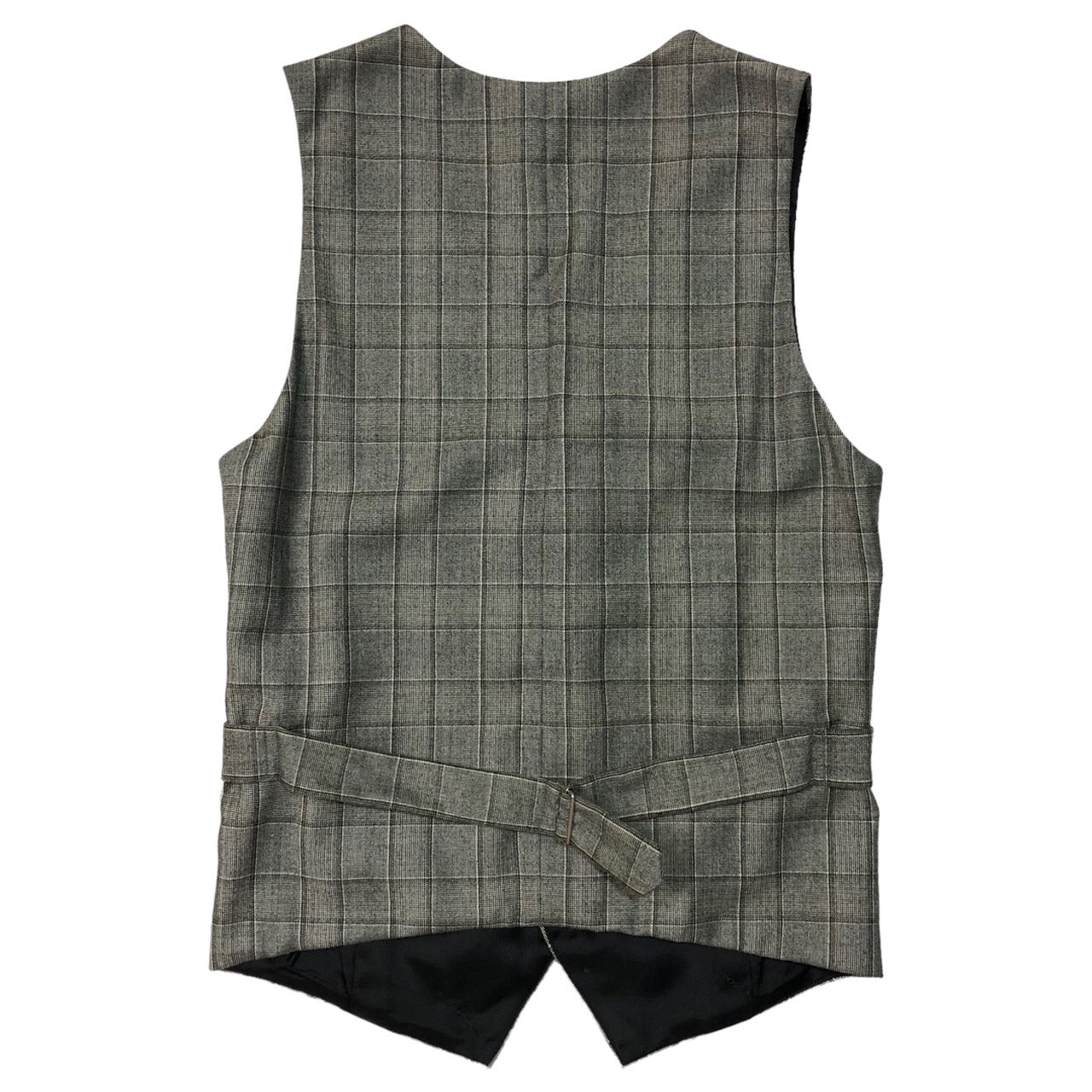 KRIS VAN ASSCHE(クリスヴァンアッシュ) 00's zip design gilet/ジップデザインジレ/ベスト 44(S程度) グレー