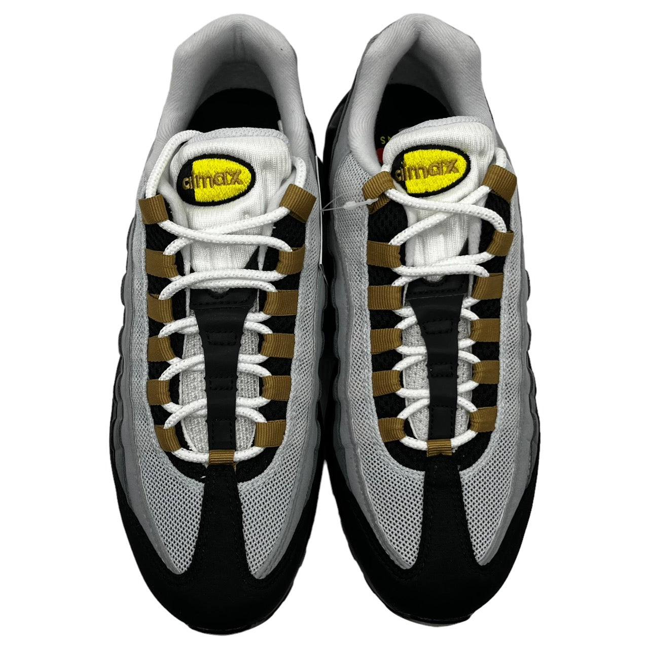 NIKE(ナイキ) AIR MAX 95 "Icons"/エアマックス95/スニーカーアイコン DX4236-100 25.5cm グレー×ブラック×イエロー/YELLOW STRIKE-WOLF GREY-COOL GREY