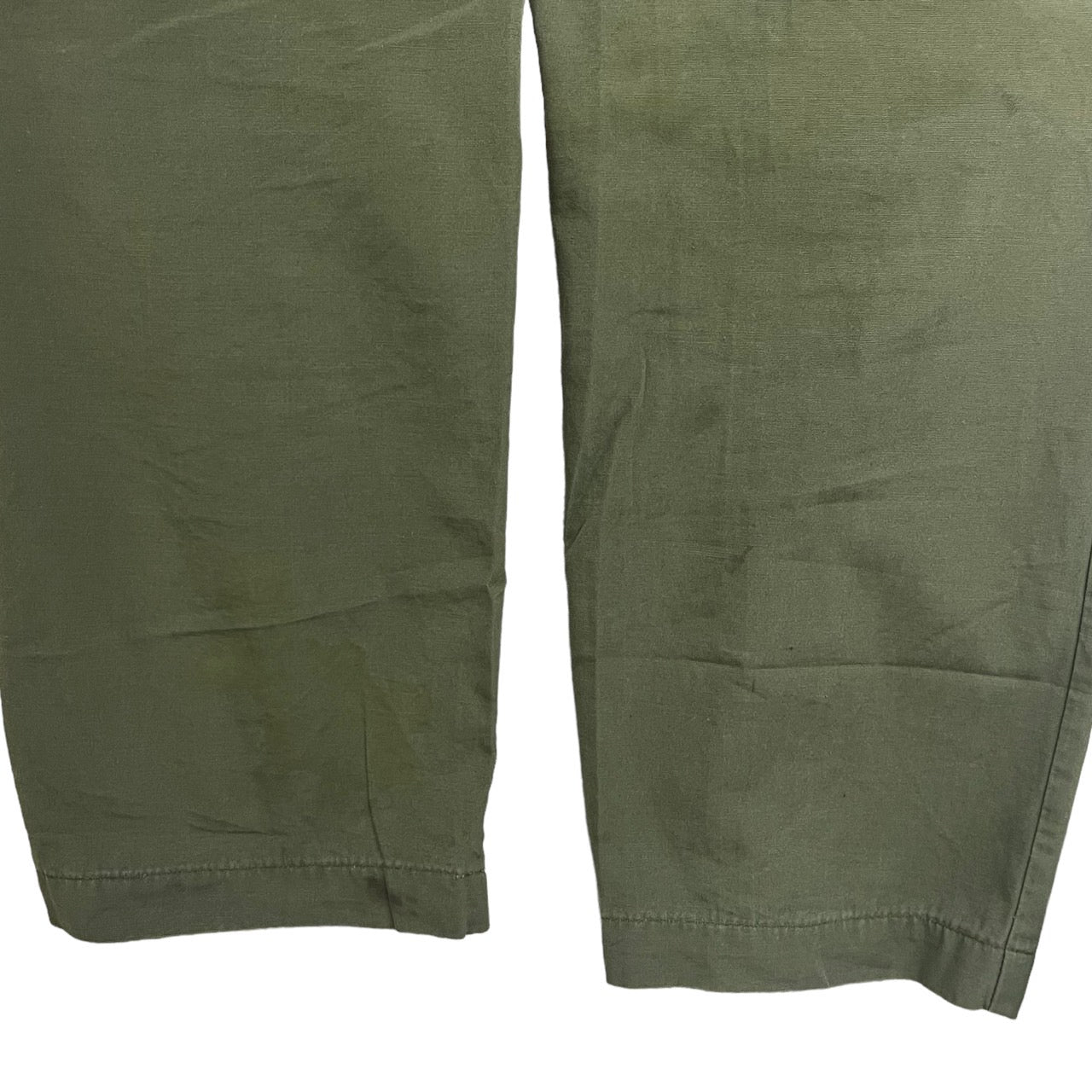 US AMRY(アメリカ軍) 60's ジャングルファティーグパンツ/ヴィンテージカーゴパンツ 8405-082-5557 SMALL REGULAR(Sサイズ程度) オリーブ/カーキ 実物/軍物
