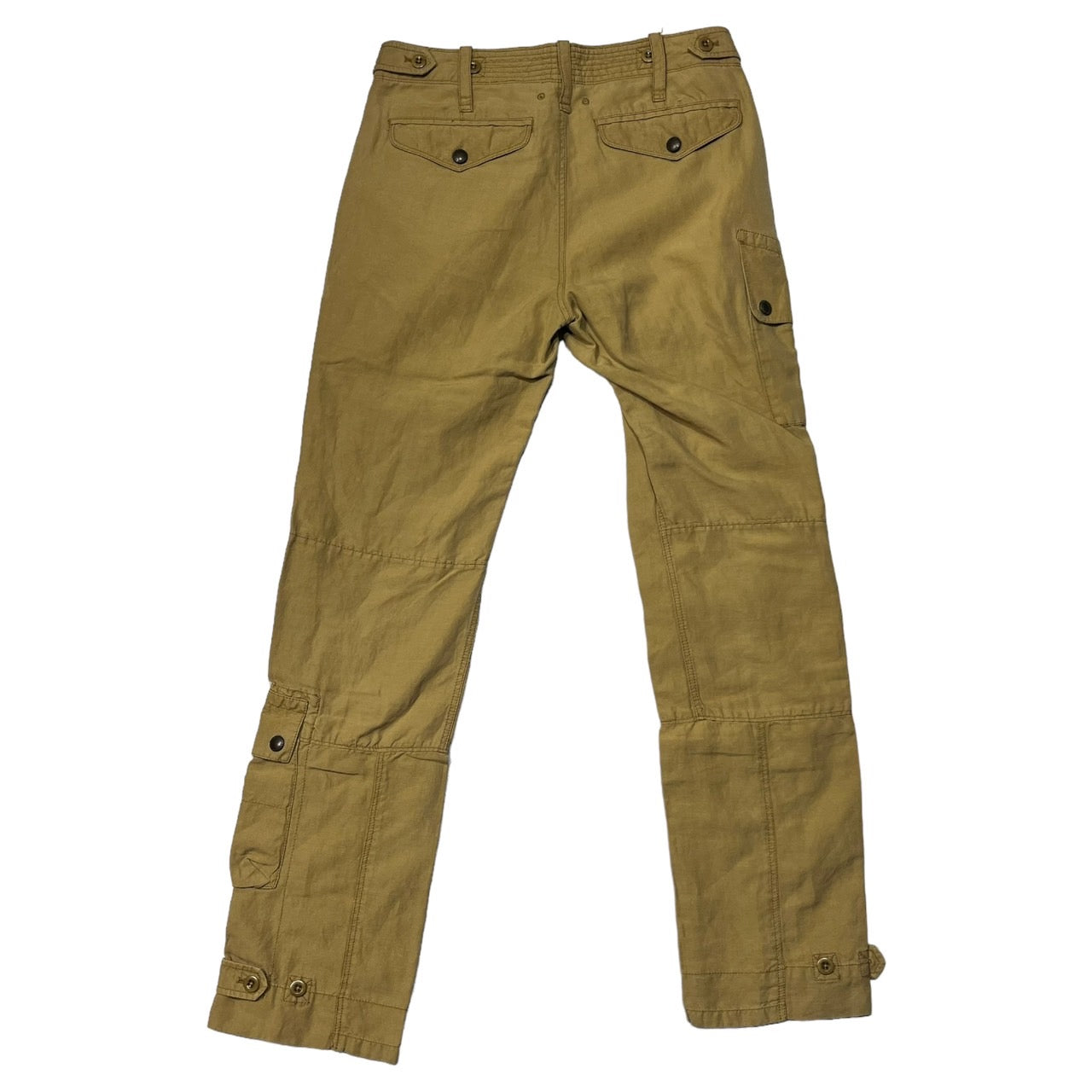 RALPH LAUREN(ラルフローレン) 00s Multifunctional parachute pants/多機能パラシュートパンツ/カーゴ/メンズ着用可 PR-RL-BM-2471 SIZE 7 ベージュ