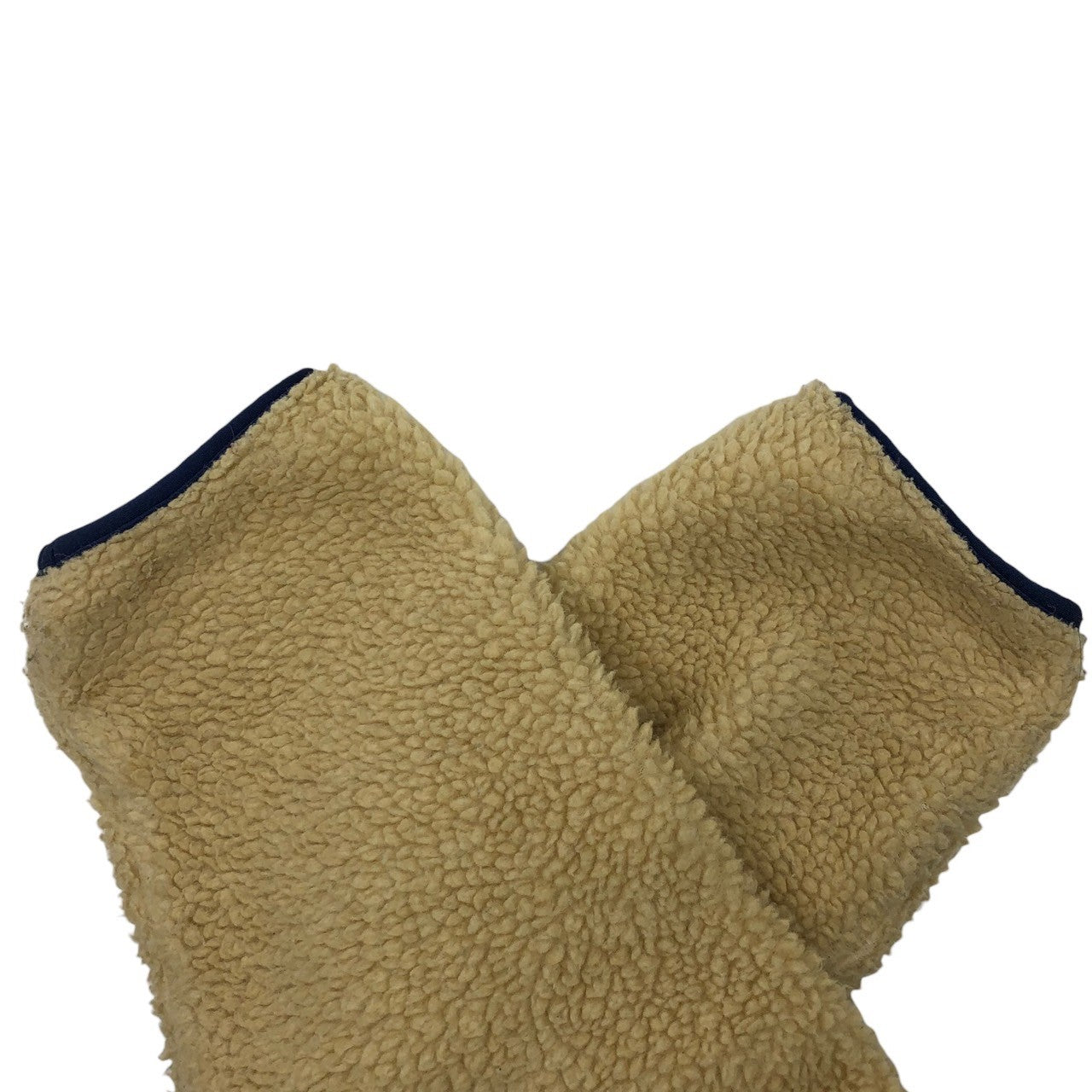 THE NORTH FACE(ザノースフェイス) フリース ボア ジャケット アウトドア キャンプ NA-1202 L ベージュ×ネイビー