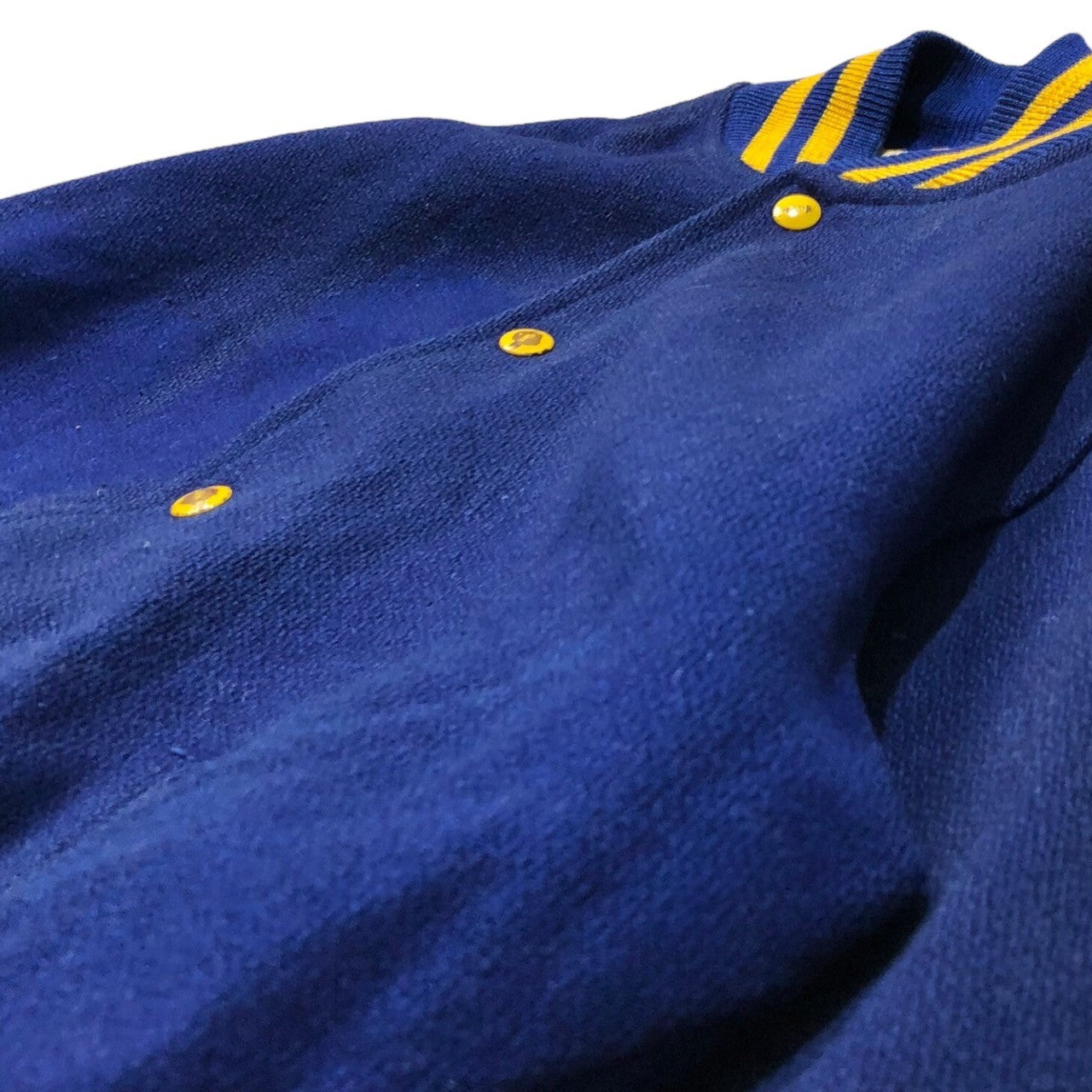 HOLLOWAY(ホロウェイ) 50's "DELPHOS" wool stadium jacket ウール スタジャン ジャケット ブルゾン L ブルー USA製 ヴィンテージ 50年代