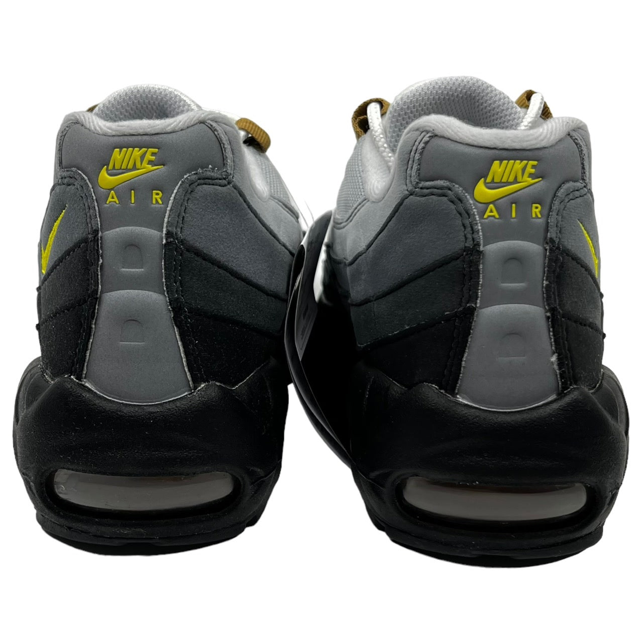NIKE(ナイキ) AIR MAX 95 "Icons"/エアマックス95/スニーカーアイコン DX4236-100 25.5cm グレー×ブラック×イエロー/YELLOW STRIKE-WOLF GREY-COOL GREY