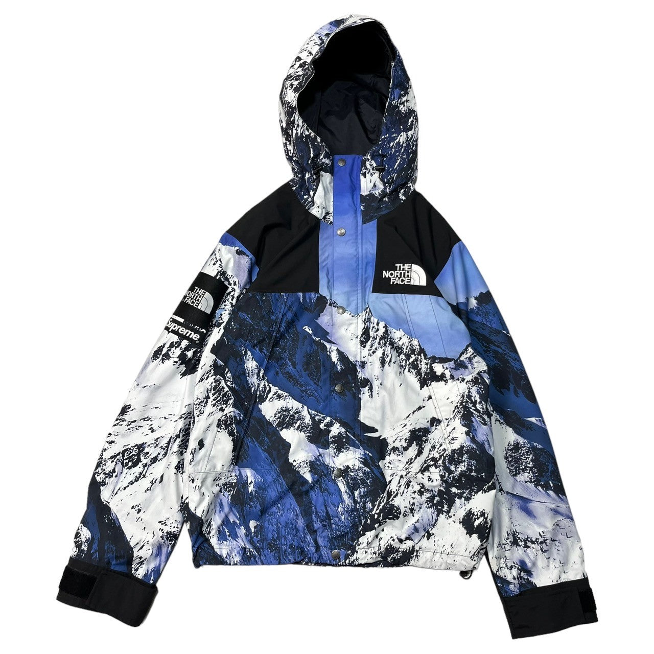 SUPREME×THE NORTH FACE(シュプリーム×ザノースフェイス) 17AW MOUTAIN PARKA マウンテンパーカー ジャケット 雪山 NP61701I S ブルー×ブラック