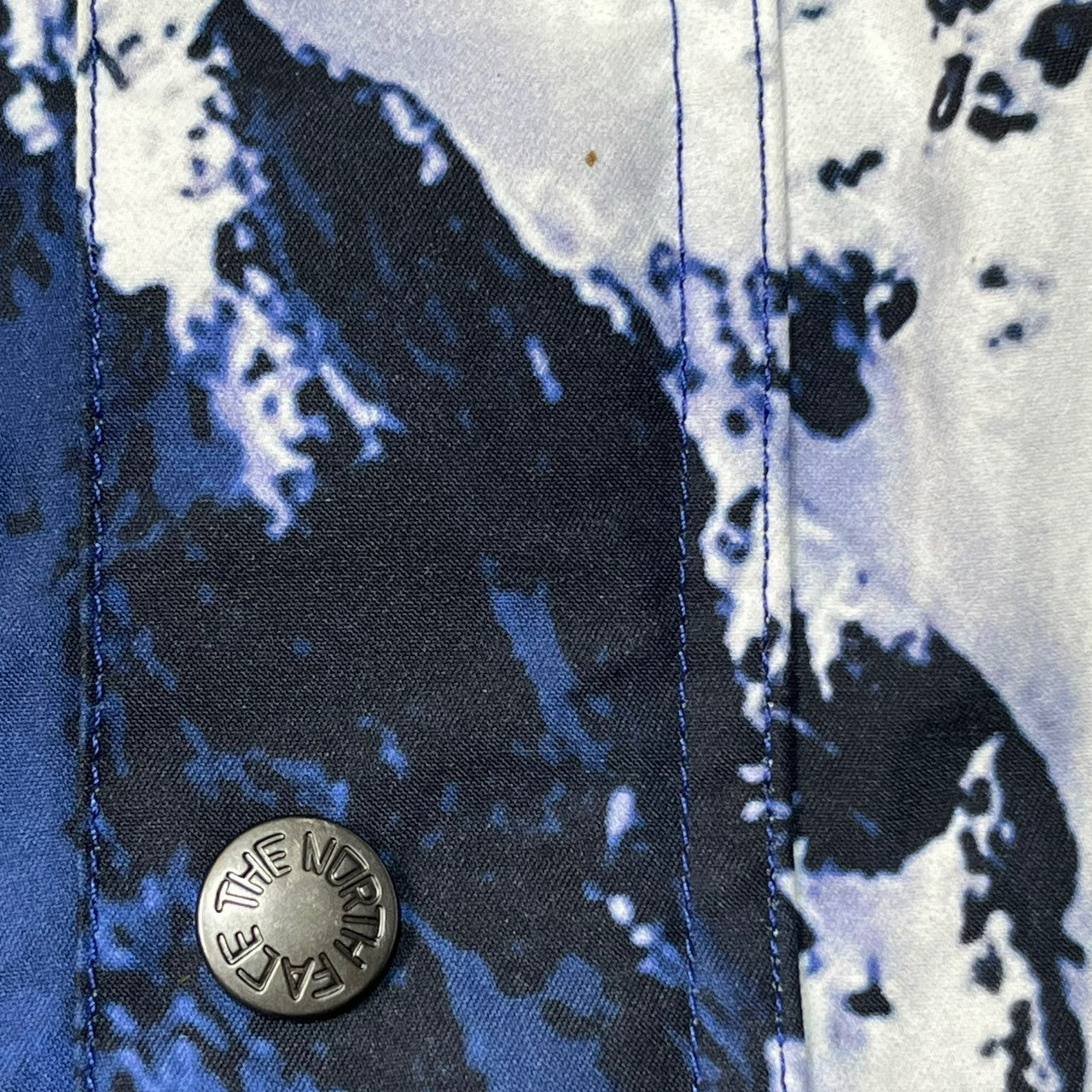 SUPREME×THE NORTH FACE(シュプリーム×ザノースフェイス) 17AW MOUTAIN PARKA マウンテンパーカー ジャケット 雪山 NP61701I S ブルー×ブラック