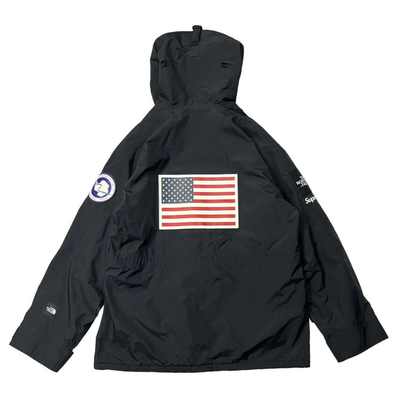 SUPREME×THE NORTH FACE(シュプリーム×ザノースフェイス) 17SS Trans Antarctica Expedition Pullover トランスアンタークティカ エクスペディション プルオーバー マウンテンパーカー NP01701I XL ブラック