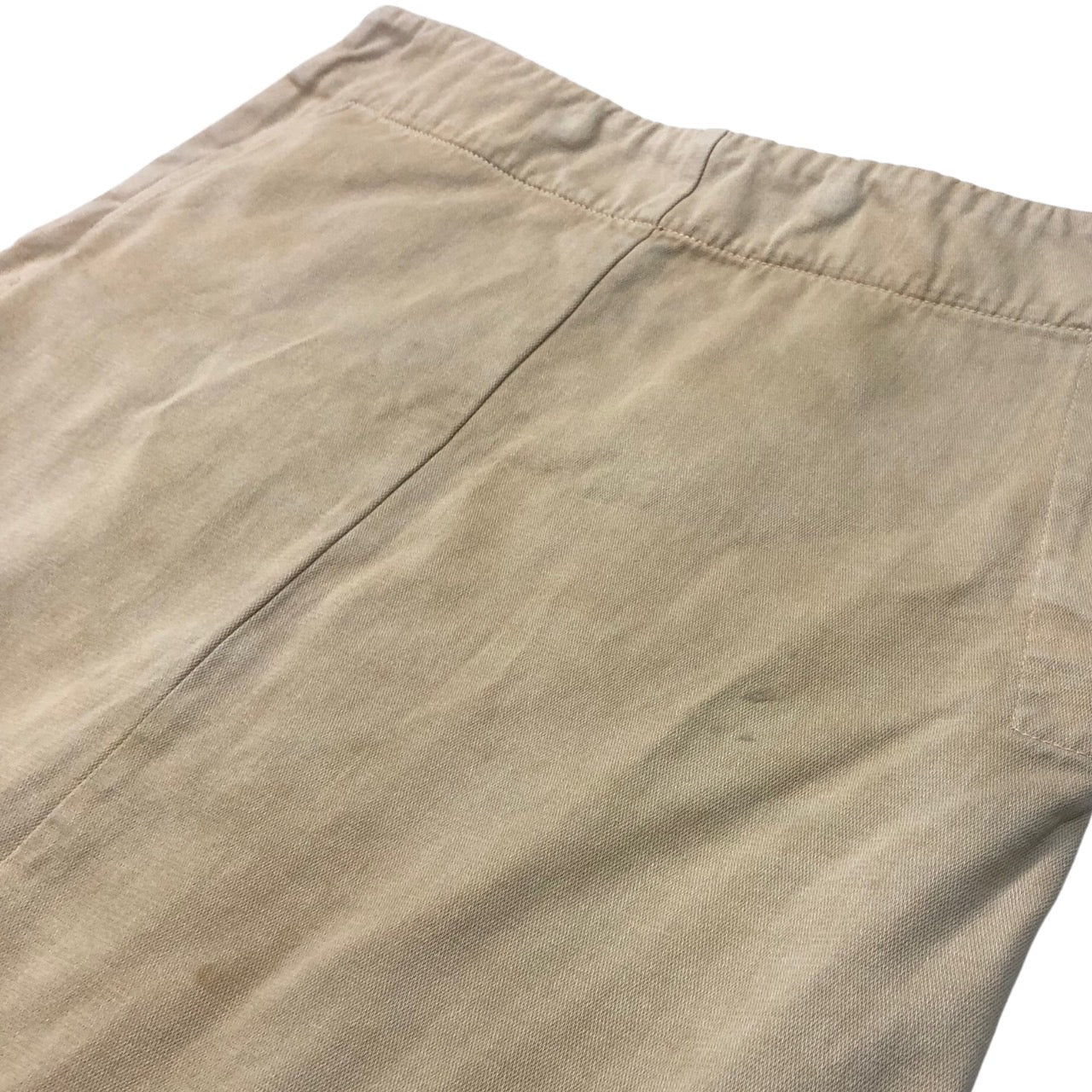 Martin Margiela 6(マルタンマルジェラシックス) 02SS~04AW waist snap button skirt/ウエストスナップボタンコットンスカート 832N10392557 40(Lサイズ程度) ベージュ 初期 本人期