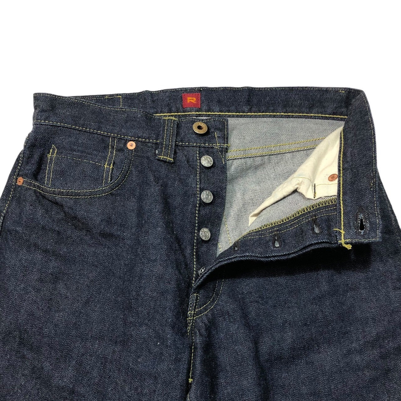 RESOLUTE(リゾルト) ストレート デニム パンツ ジーンズ 大戦モデル Lot.714 714-0 W30 インディゴ