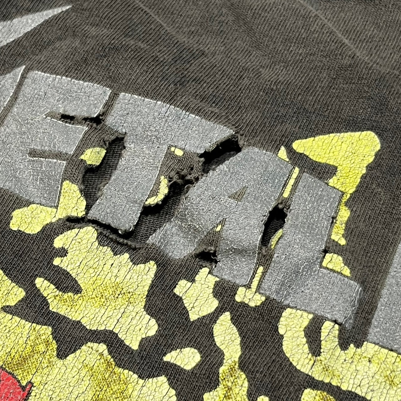 BROCKUM(ブロッカム) 1992's"METALLICA/GUNS N'ROSES"Tour Tee/ヴィンテージ/バンドTシャツ/ツアー L グレー 90’s 90s 90年代 1992年製