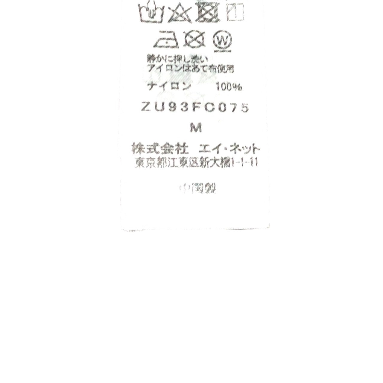 zucca(ズッカ) 19AW logo coach jacket アーム ロゴ プリント ナイロン コーチ ジャケット ZU93FC075 M ブラック