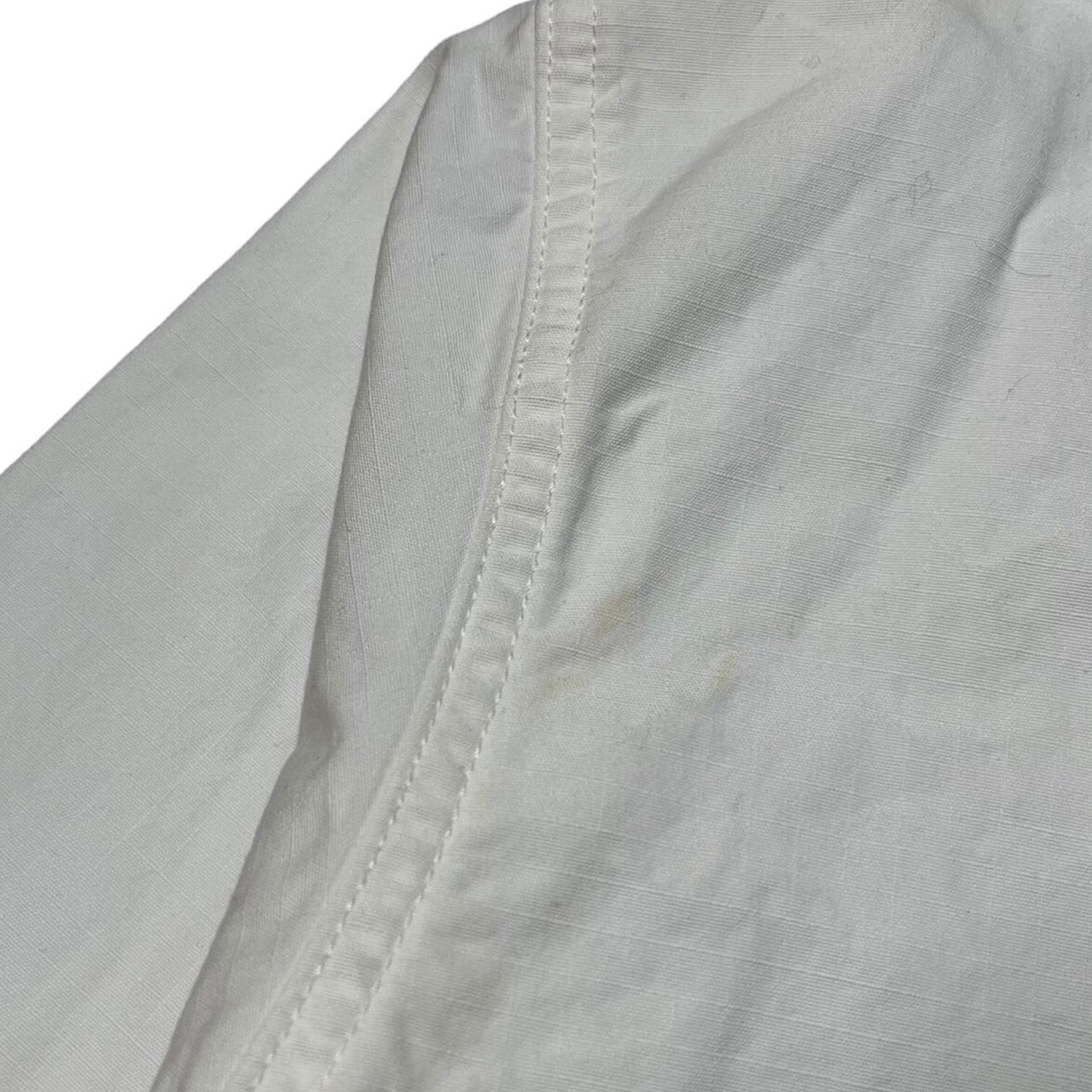 WACKO MARIA×Jean-Michel Basquiat (ワコマリア × ジャン・ミシェル・バスキア) ARMY SHIRT (TYPE-2) アーミーシャツ バックプリント ミリタリー ジャケット BASQUIAT-WM-ML02 M ホワイト