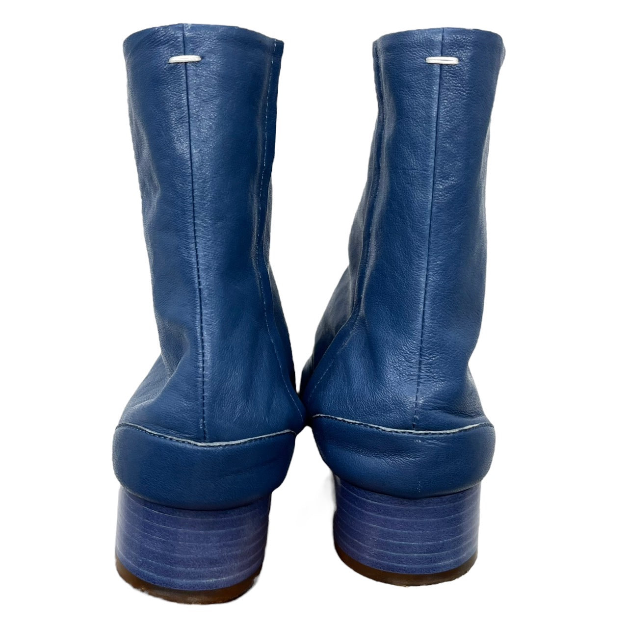 MAISON MARGIELA(メゾンマルジェラ) TABI short boots/足袋ショートブーツ S58WU0273 SIZE 36(23.0cm) ブルー 箱付