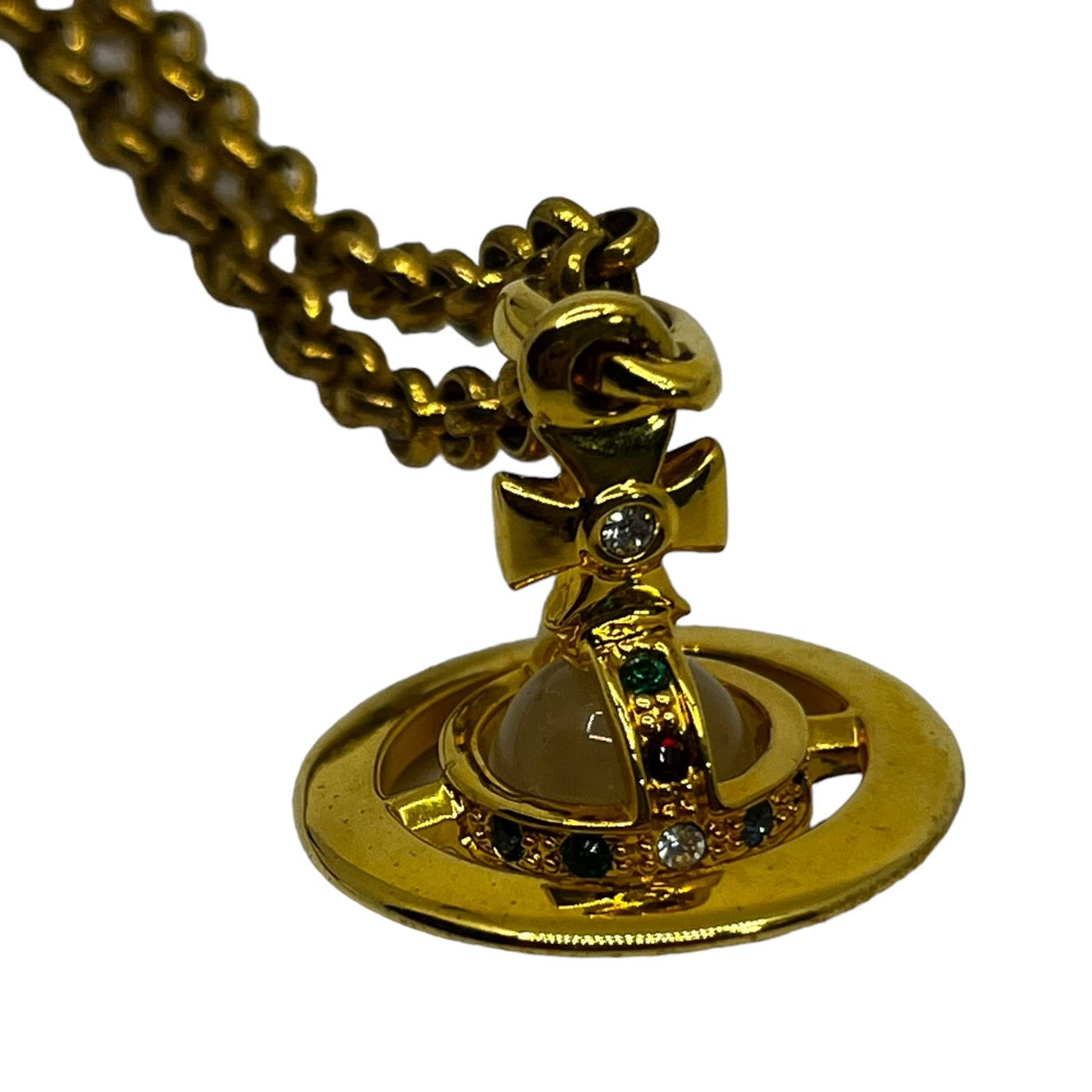 Vivienne Westwood(ヴィヴィアンウエストウッド) 00's orb necklace オーブ ネックレス ペンダント ゴールド