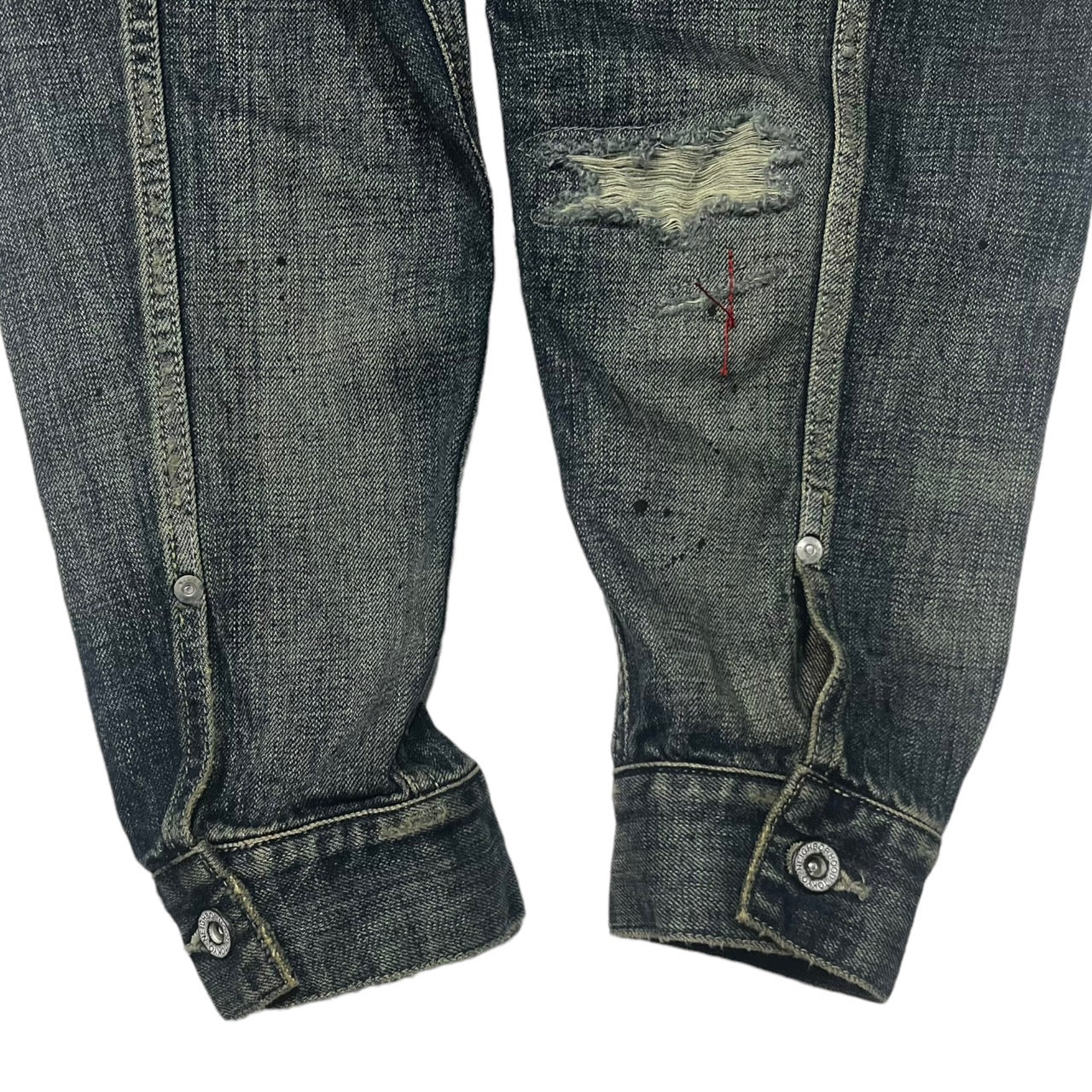 NEIGHBORHOOD(ネイバーフッド) 23AW SAVAGE DENIM TYPE-1 JACKET サベージデニム タイプ1 ジャケット Gジャン 232XBNH-JKM01 SIZE L インディゴ タグ、ハンガー付属