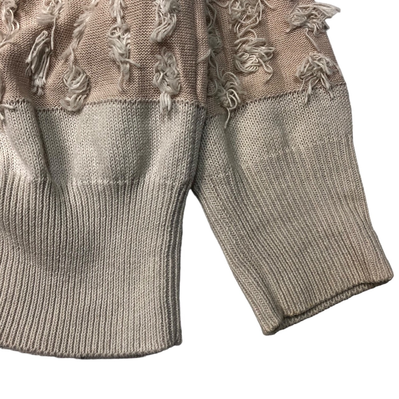 mina perhonen(ミナペルホネン) cider buttun cardigan サイダー ボタン カーディガン TS8788 SIZE 36(S) ピンク×ホワイト