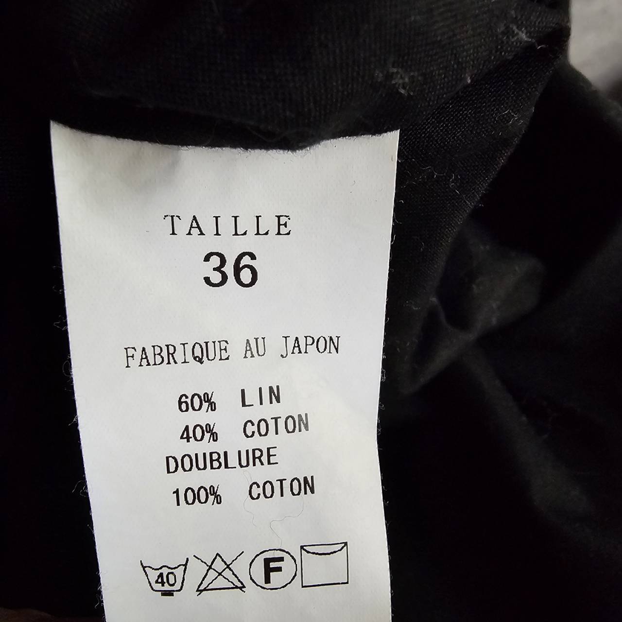 Jacques Marceau(ジャックマルソー) フレンチスタイルサンプリングノースリーブワンピース SIZE FREE ブラック 代官山ジャンヌバレオリジナルブランド(廃止ブランド稀少品)