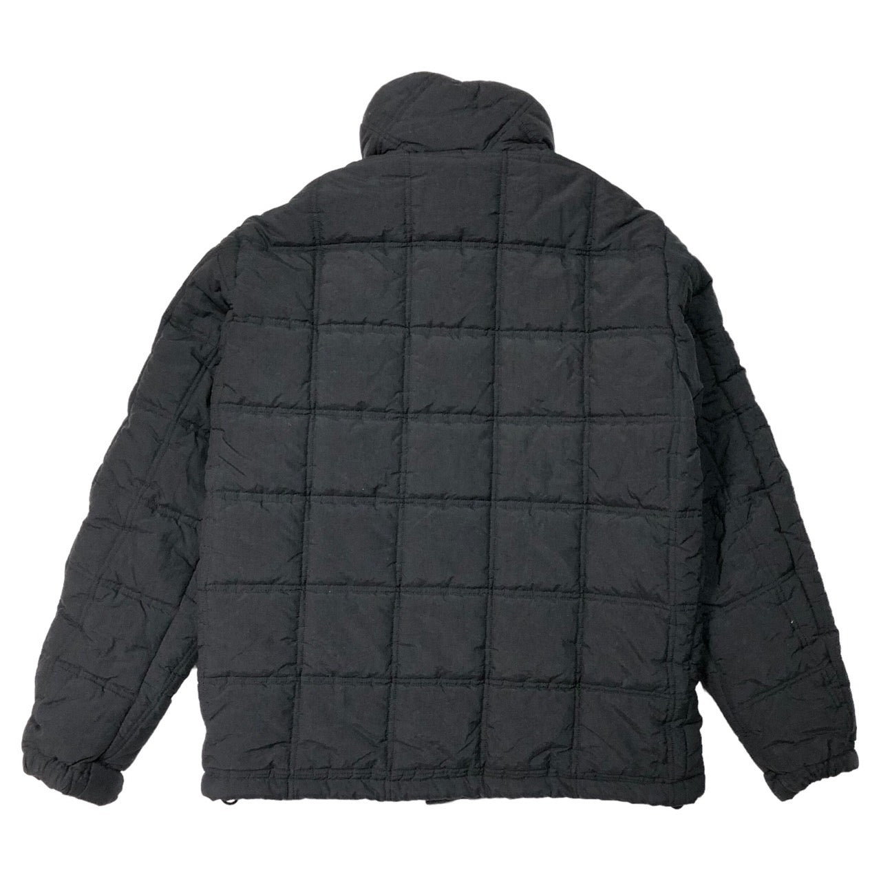 GOODENOUGH(グッドイナフ) 90’s quilted padded jacket キルティング 中綿 ジャケット ダウン SIZE M ブラック 00’s 90年代 初期タグ GDEH チンストラップ欠品