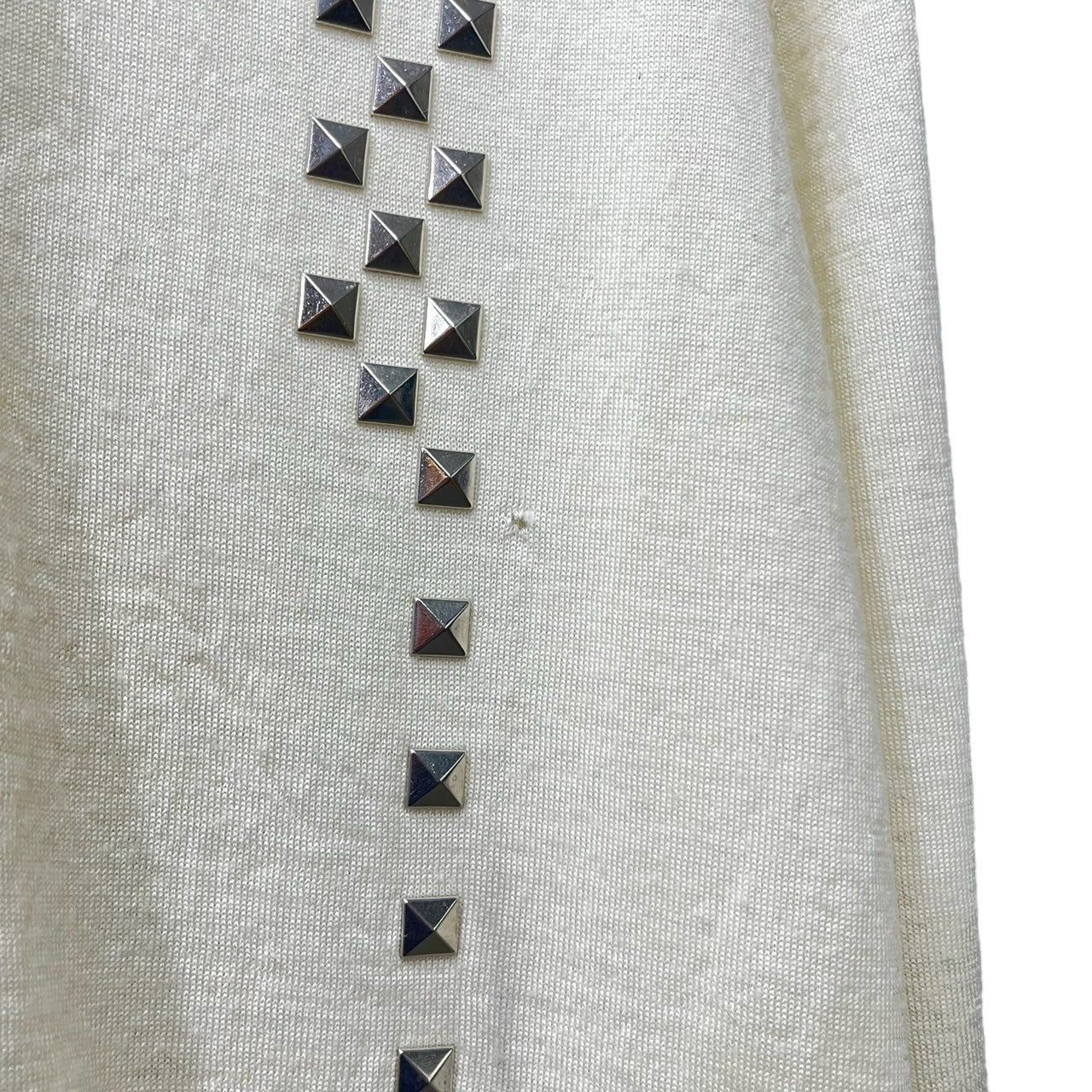 COMME des GARCONS HOMME PLUS(コムデギャルソンオムプリュス) 13SS studded cardigan スタッズ ニット カーディガン PK-N006 S アイボリー/ホワイト系 AD2012 The Tree of Youth