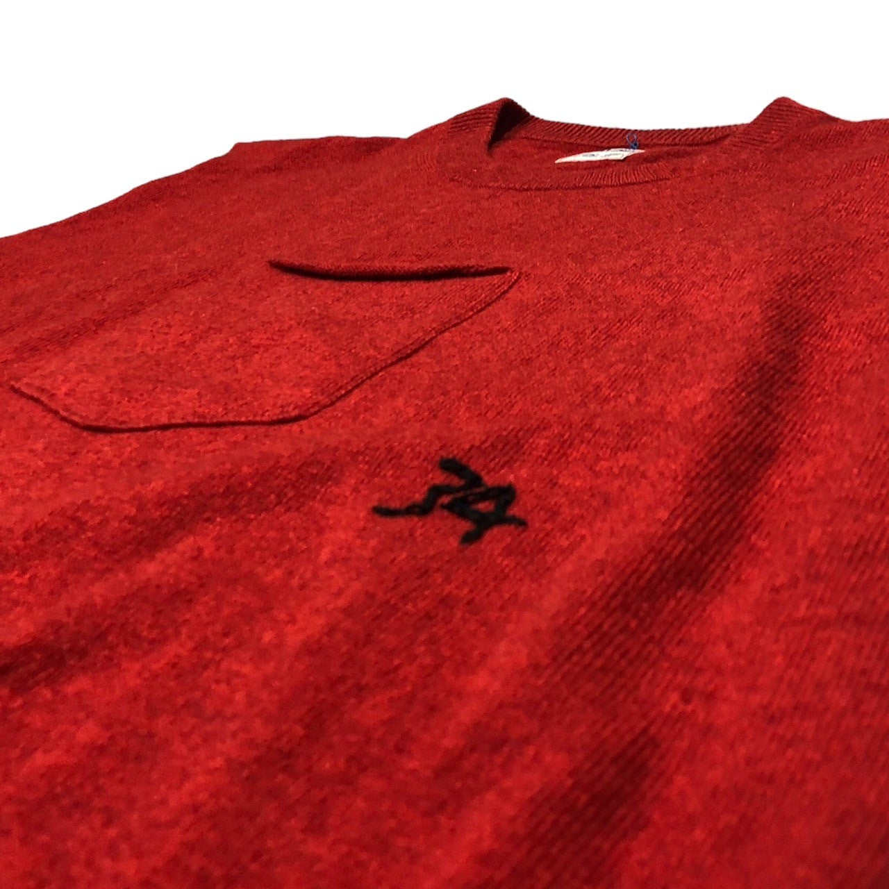 SUNSEA(サンシー) 22AW CASHMERE POCKET VEST カシミア ポケット ベスト 22A54 SIZE 3(L) レッド