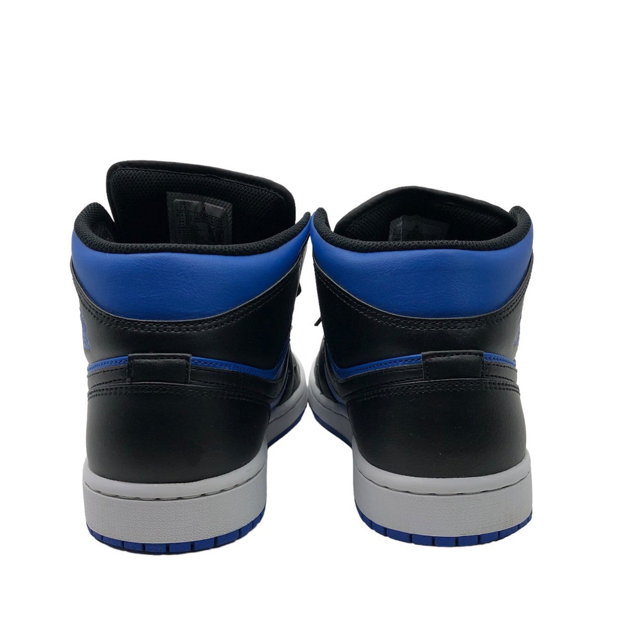 NIKE(ナイキ) Air Jordan 1 Mid "Black/White/Royal Blue" エアジョーダン1 ミッド ハイカット スニーカー DQ8426-042 25.5cm ブルー×ブラック ロイヤル