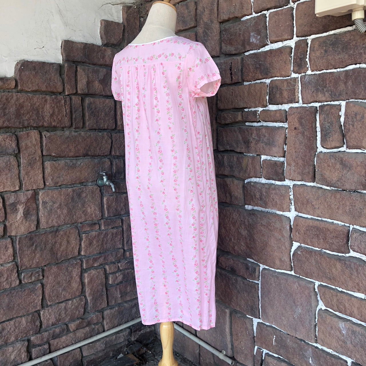 Euro Vintage(ヨーロッパヴィンテージ) Ivy_蔦と咲カットソーワンピース 42(Lサイズ程度) ピンク