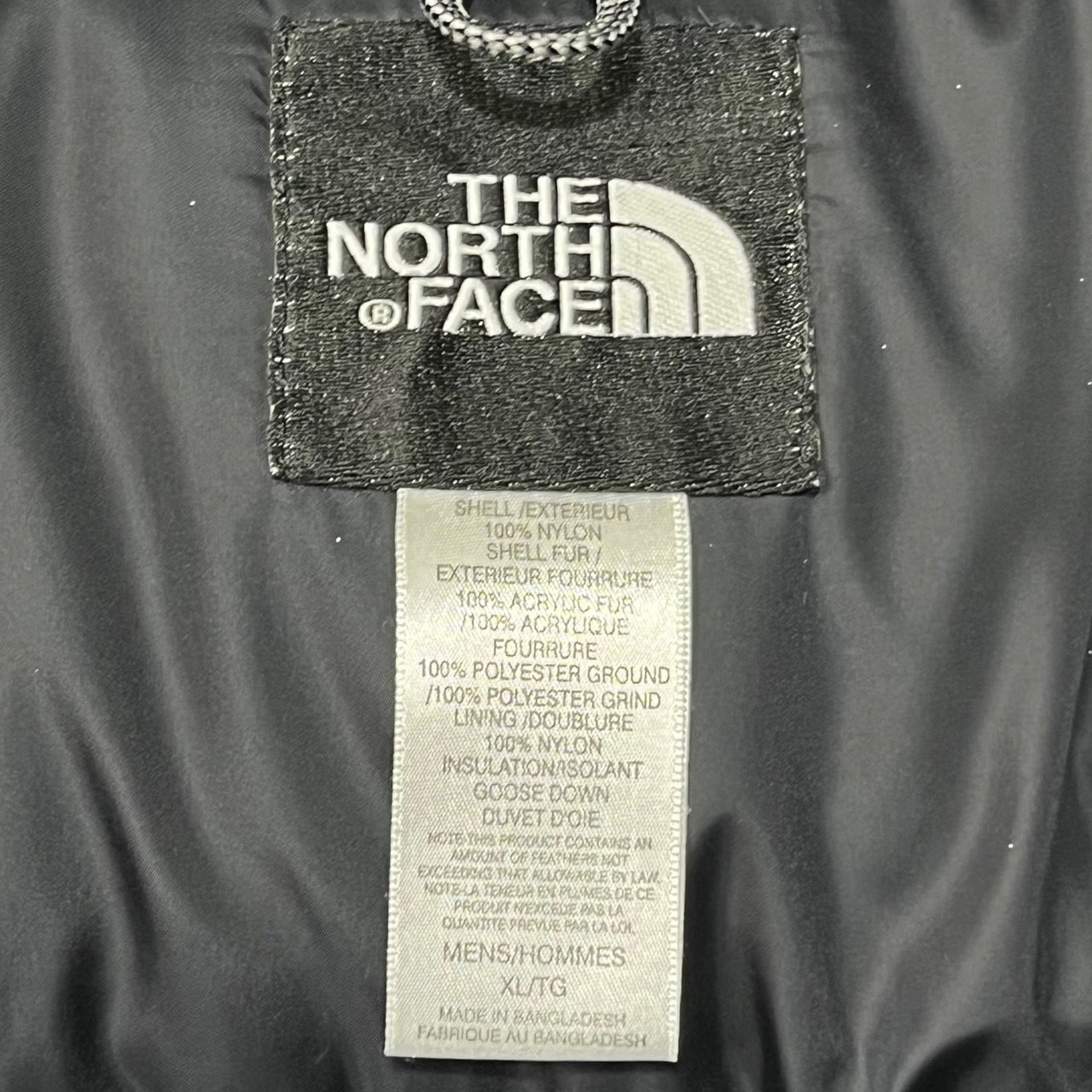 THE NORTH FACE(ザノースフェイス) Mt Erebus Jacket マウンテンエレバスジャケット ダウンジャケット ファー ND01219 SIZE XL ブラック