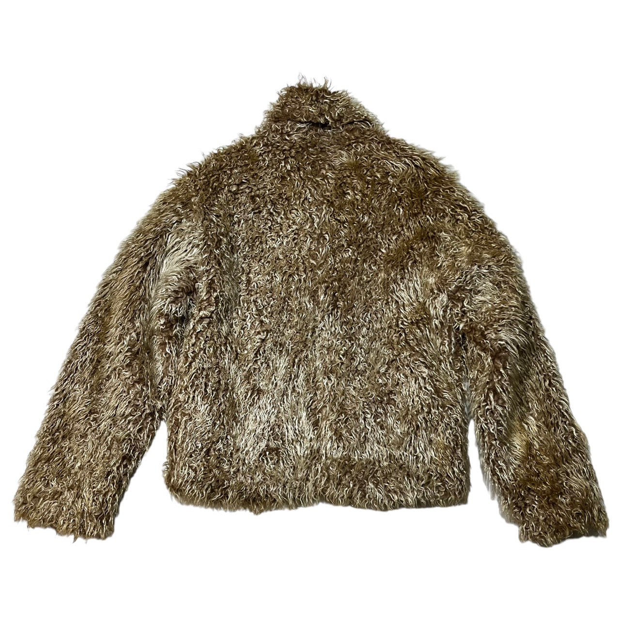 PAZZO(パッゾ) 90's テディーベア ボア ジャケット ブルゾン スイングトップ 2(M程度) ベージュ 90年代