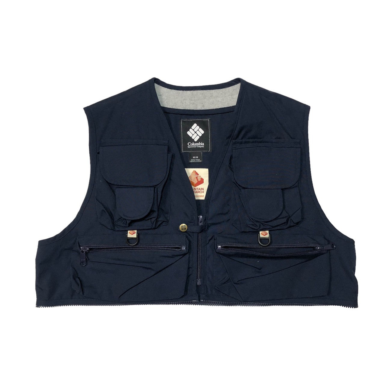Columbia×Mountain Research(コロンビア×マウンテンリサーチ) Salmon Trout Butte Vest サーモン トラウト ビュート ベスト フィッシング テック 釣り アウトドア PM1551 M ネイビー