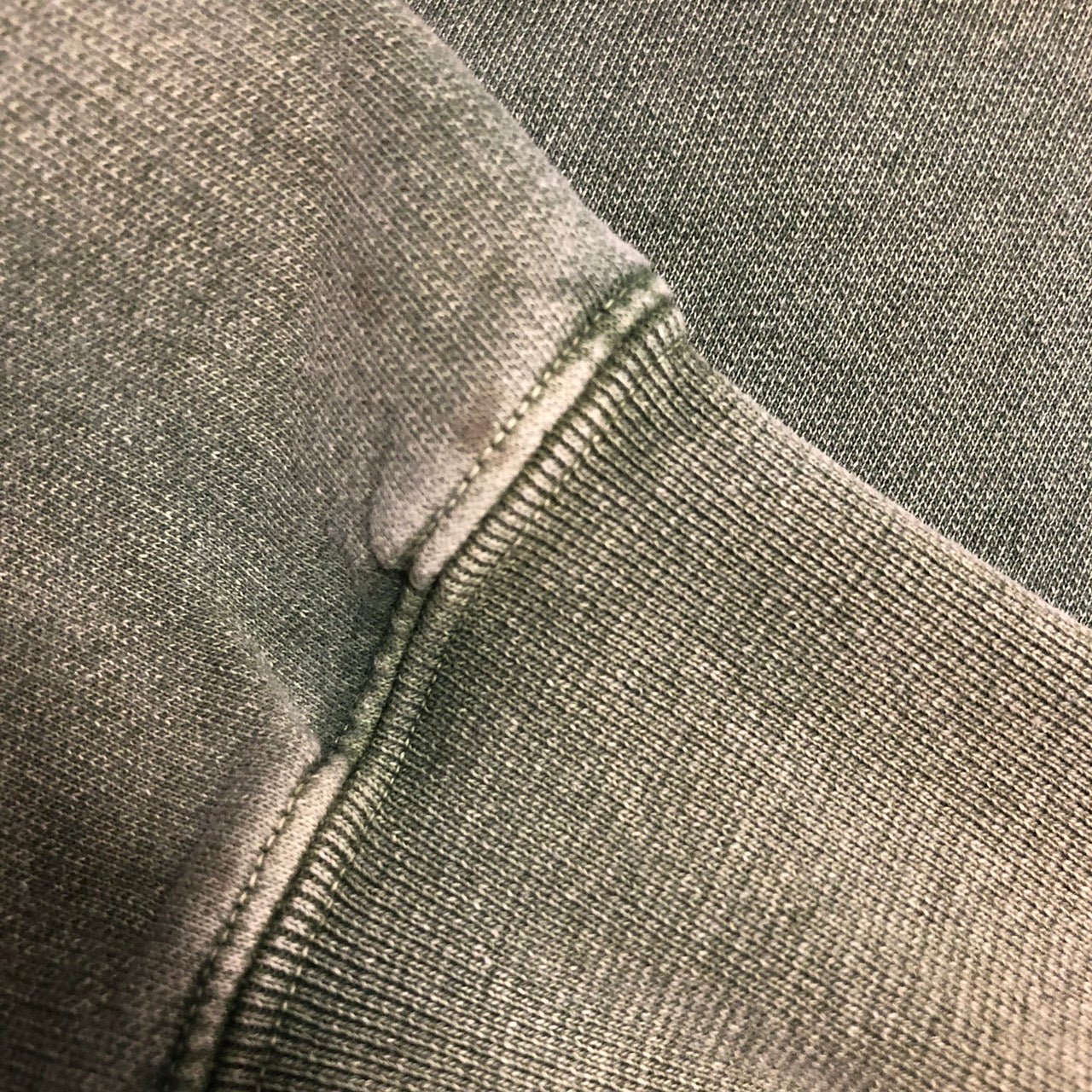 SUPREME(シュプリーム) 14AW OVERDYED HOODIE オーバーダイ加工 スクリプトロゴ刺繍 スウェット パーカー フーディ SIZE S グリーン