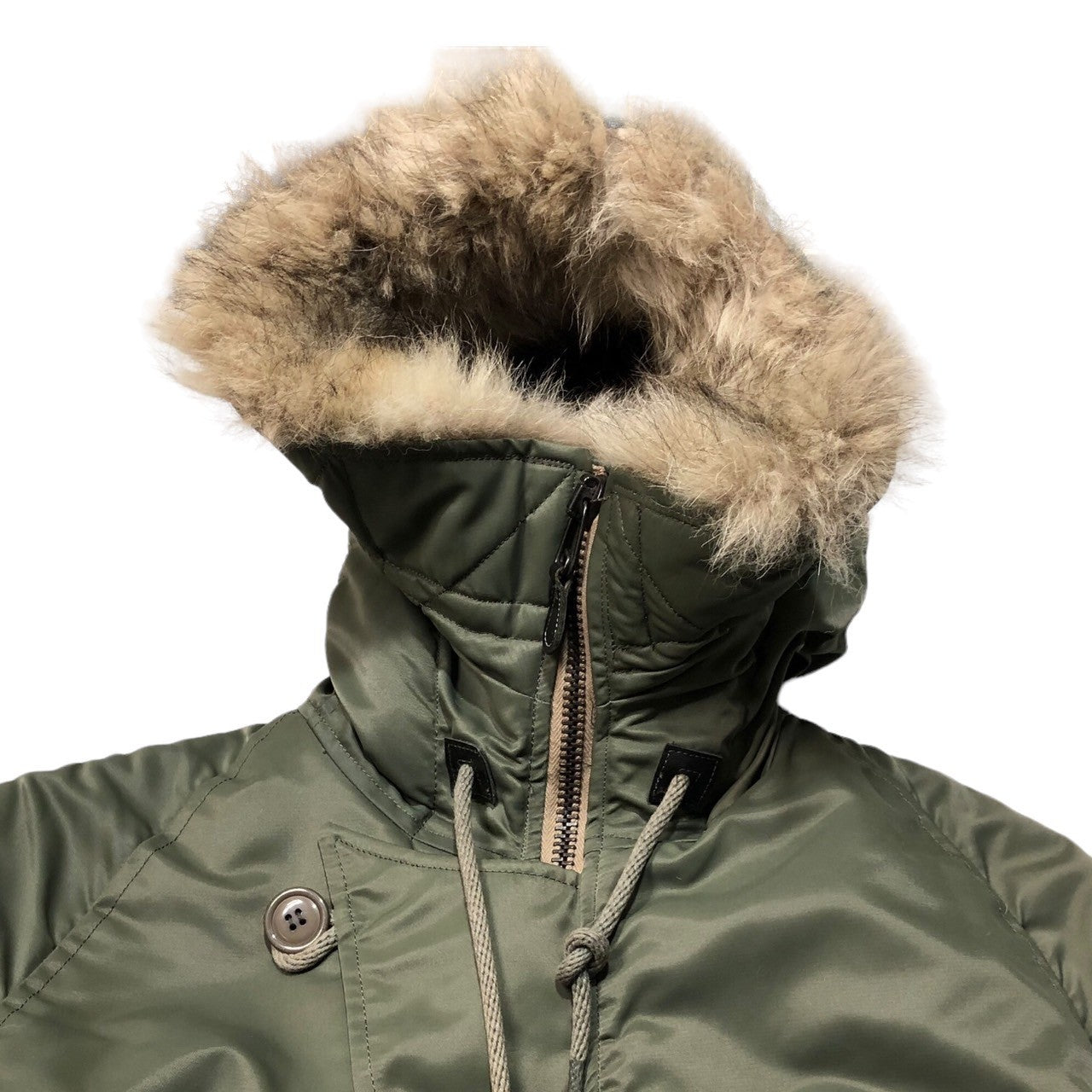 C.C.Masters(シーシーマスターズ) N-3B フライト ジャケット ミリタリー コート 8415-269-0420 M カーキ Combat Clothing Masters Pherrow's フェローズ