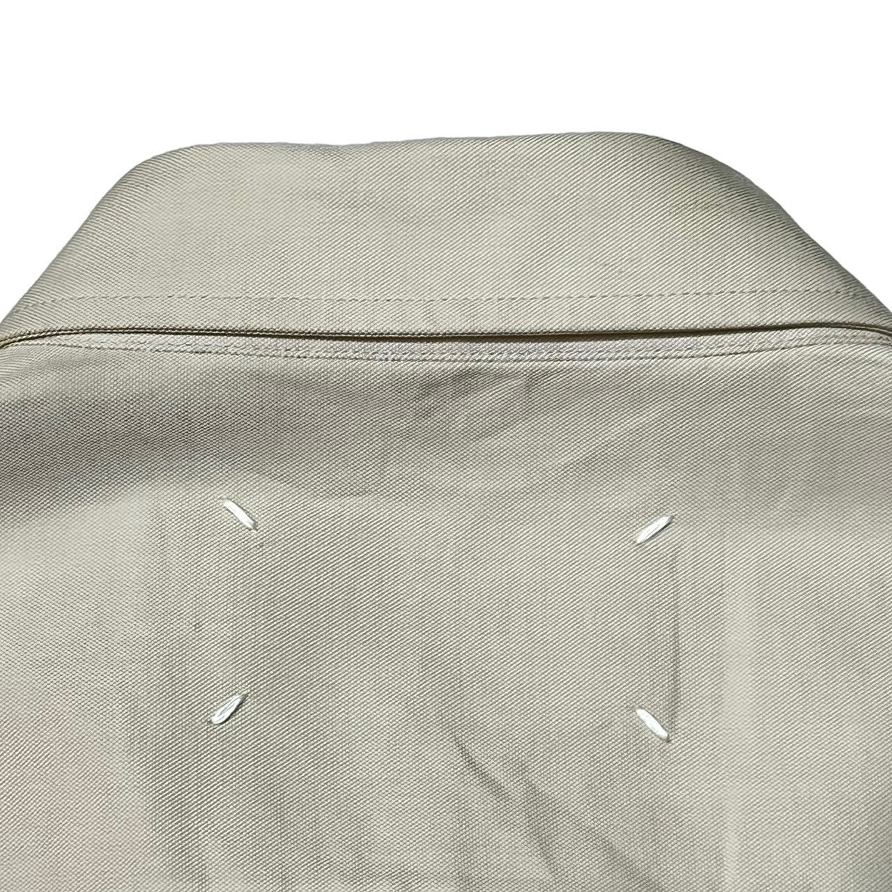 MAISON MARGIELA(メゾンマルジェラ) 18SS button down shirt ボタンダウンシャツ ダブル フラップ S50DL0332 40(M程度) ベージュ