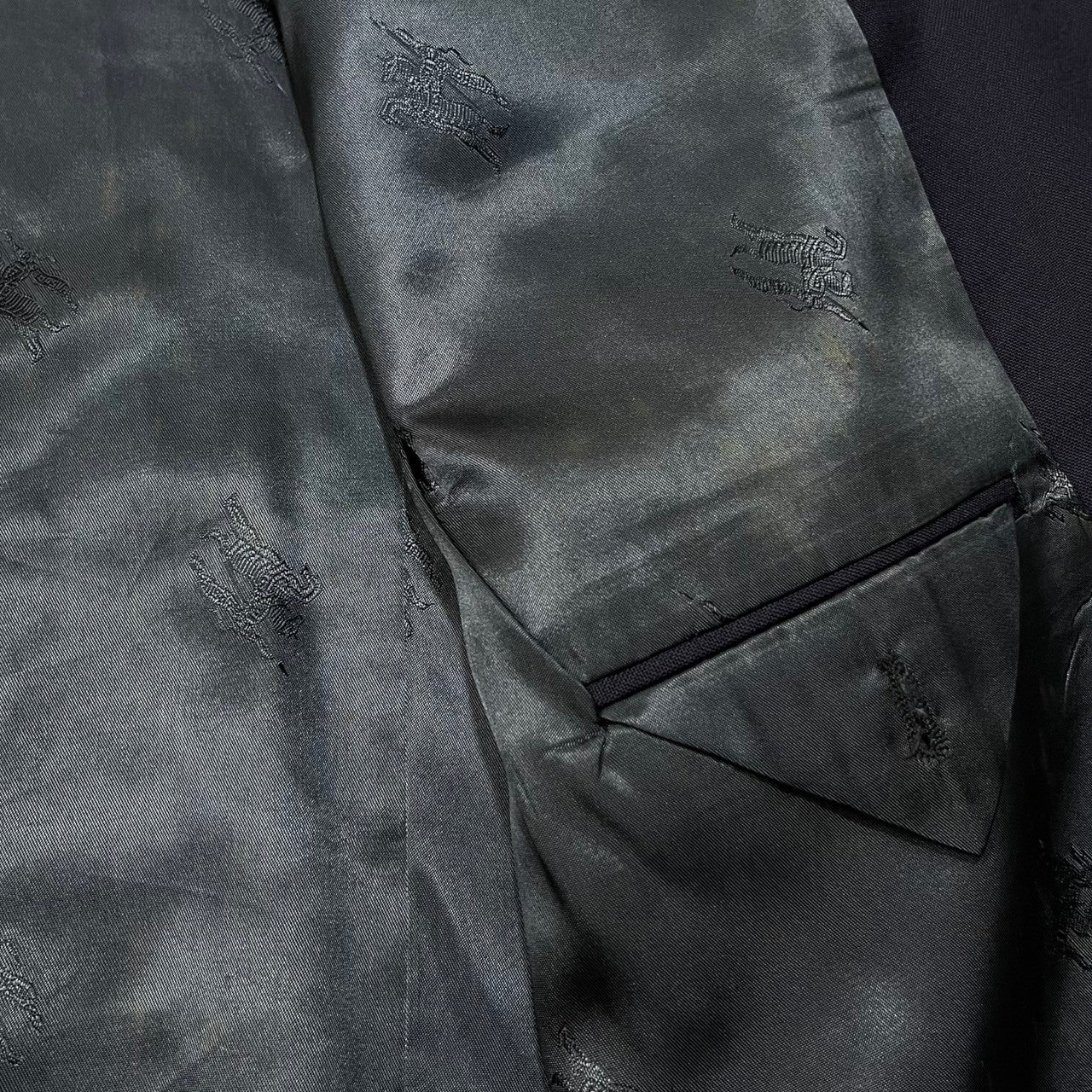 Burberrys(バーバリーズ) 90's gold button navy blazer 金ボタン 紺 ブレザー 紺ブレ ダブル ジャケット テーラード 表記無し(XL程度) ネイビー DAVISON'S USA製