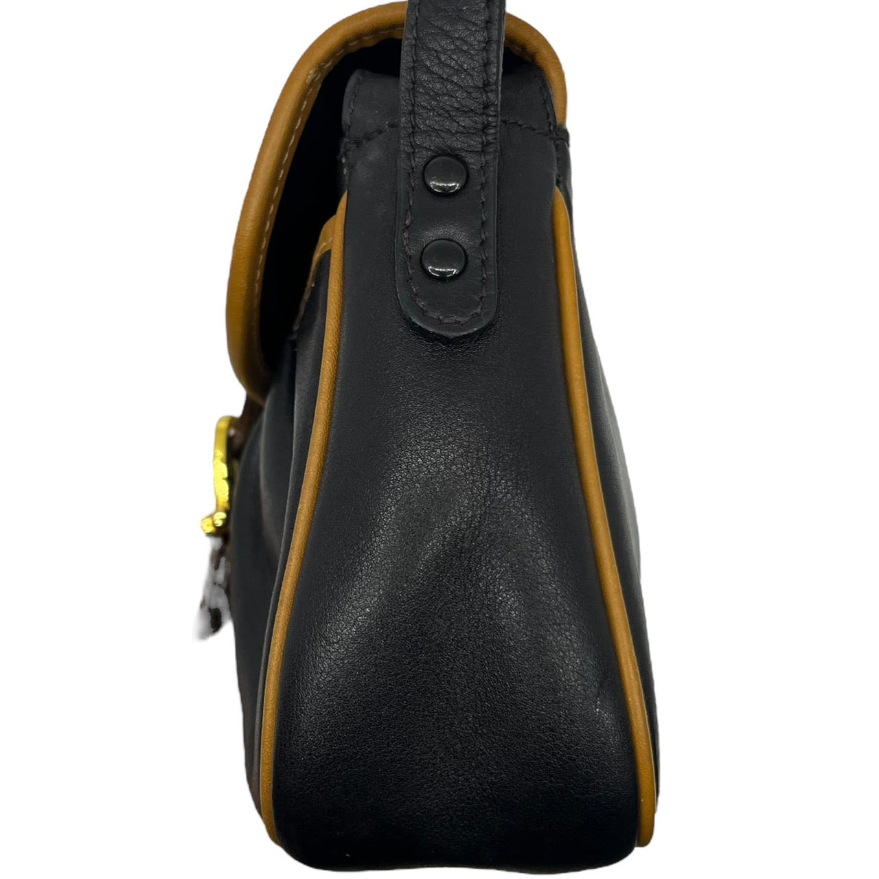 CELINE(セリーヌ) triomphe mini leather shoulder bag/トリオンフミニレザーショルダーバッグ M07 OLD CELINE/ヴィンテージ