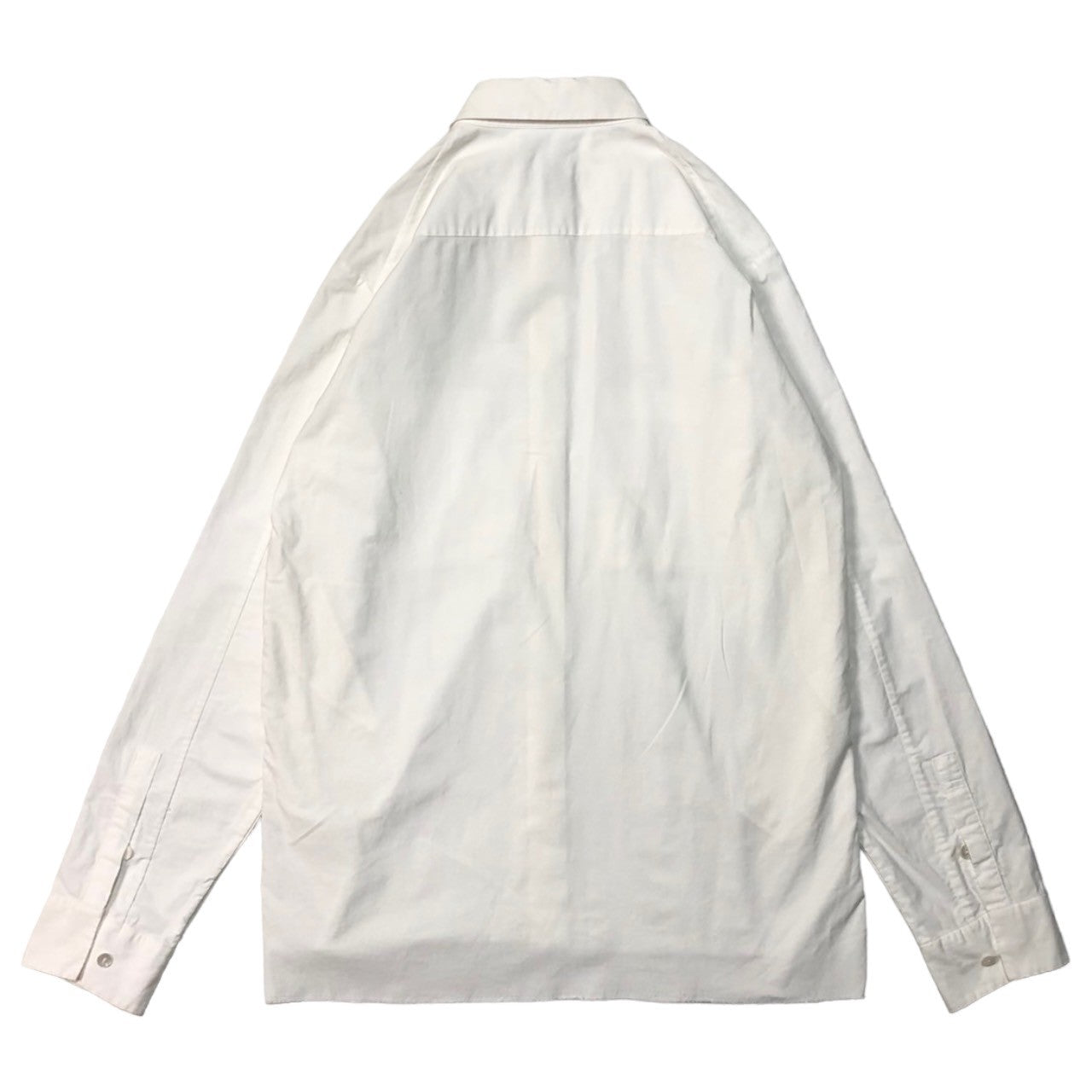 SUNSEA(サンシー) 2 pocket regular collar shirt/2ポケット比翼レギュラーカラーシャツ SNS-13A11 2(Mサイズ程度) ホワイト