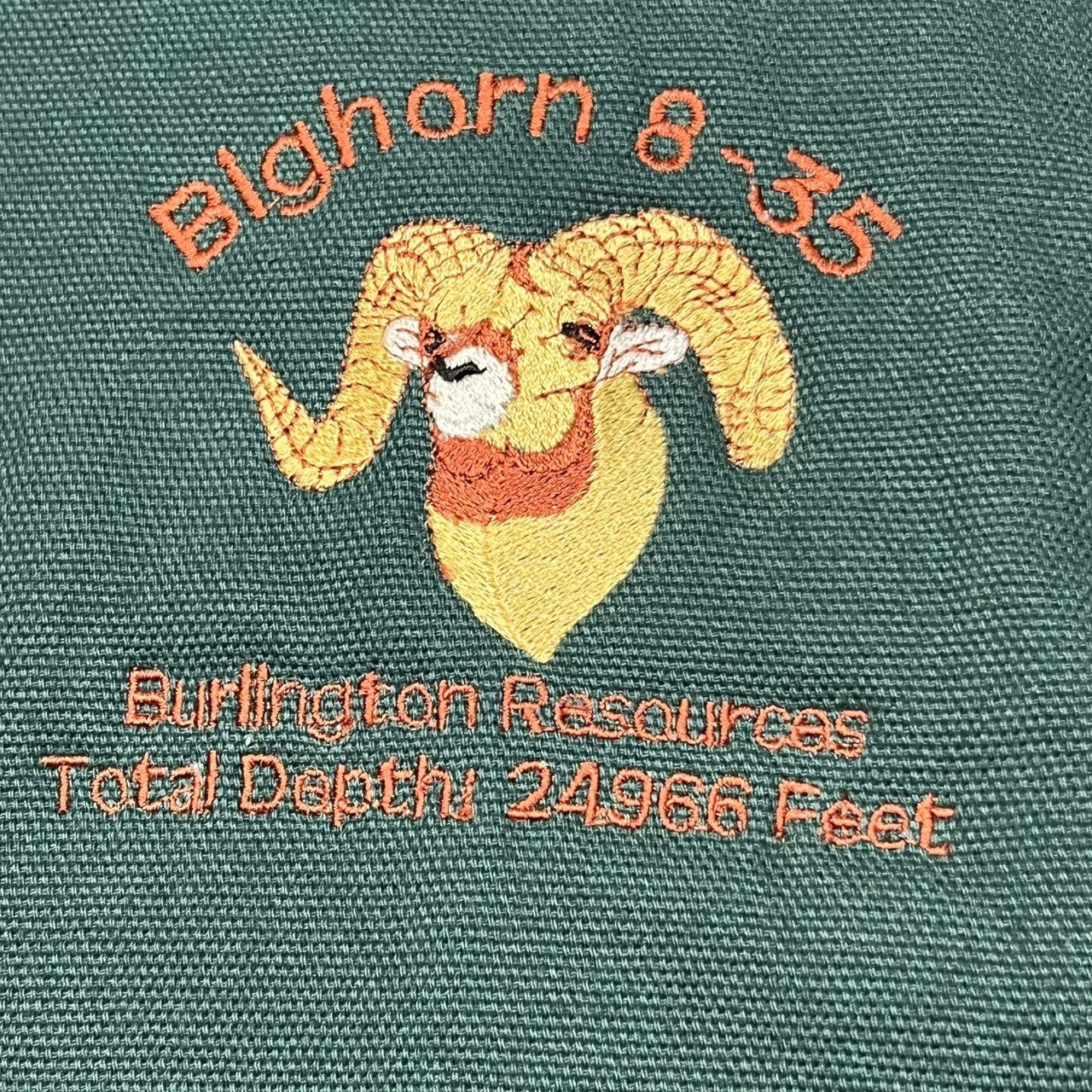 Tn-Mountain(ティーエヌマウンテン) 90's Duck fabric work jacket 企業物 ヴィンテージ ダック地 ワーク ジャケット 中綿 L グリーン Blghorn 8-35