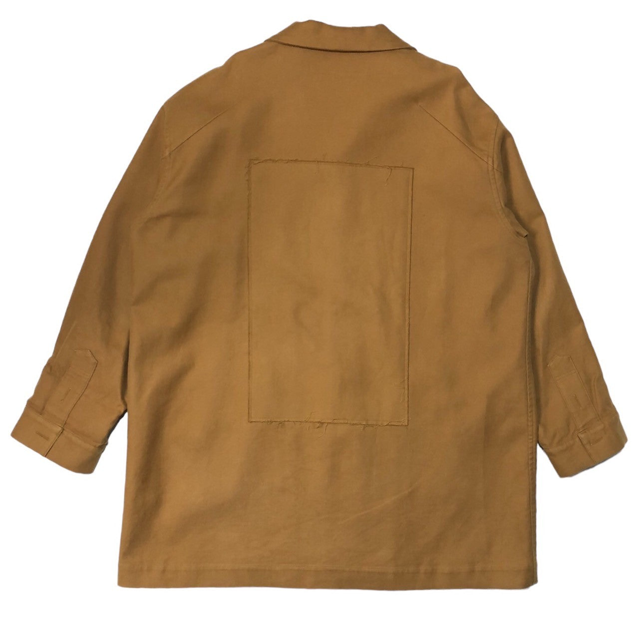 my beautiful landlet(マイビューティフルランドレット) 17AW double cloth cotton coat ダブルクロス コットン コート チェスター WM02-LS172023 SIZE 1(S) ブラウン