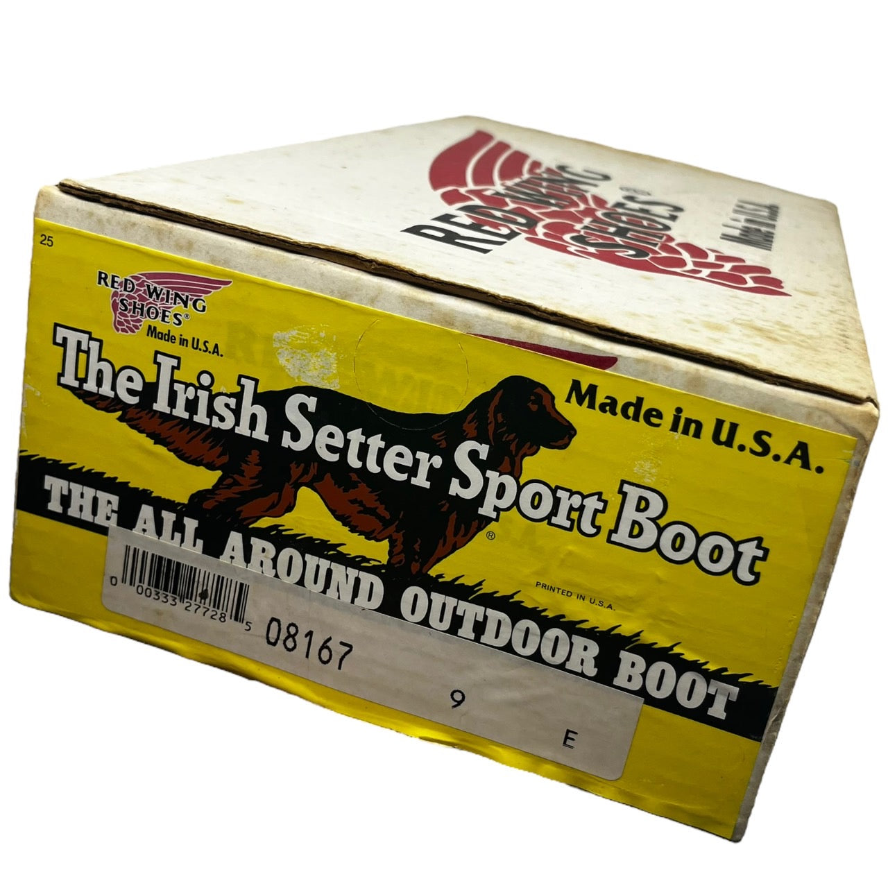 REDWING(レッドウィング) 90's 6" CLASSIC ROUND/6インチ クラシックラウンド/スウェードワークブーツ 08167 9(27cm程度) ベージュ 90年代/犬タグ